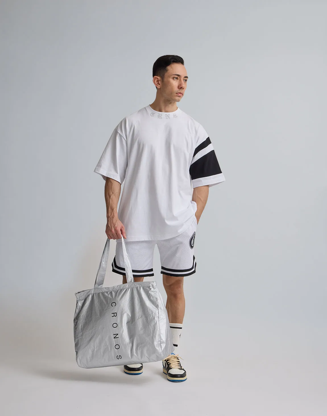 CRONOS PACKABLE TOTE BAG【SILVER】