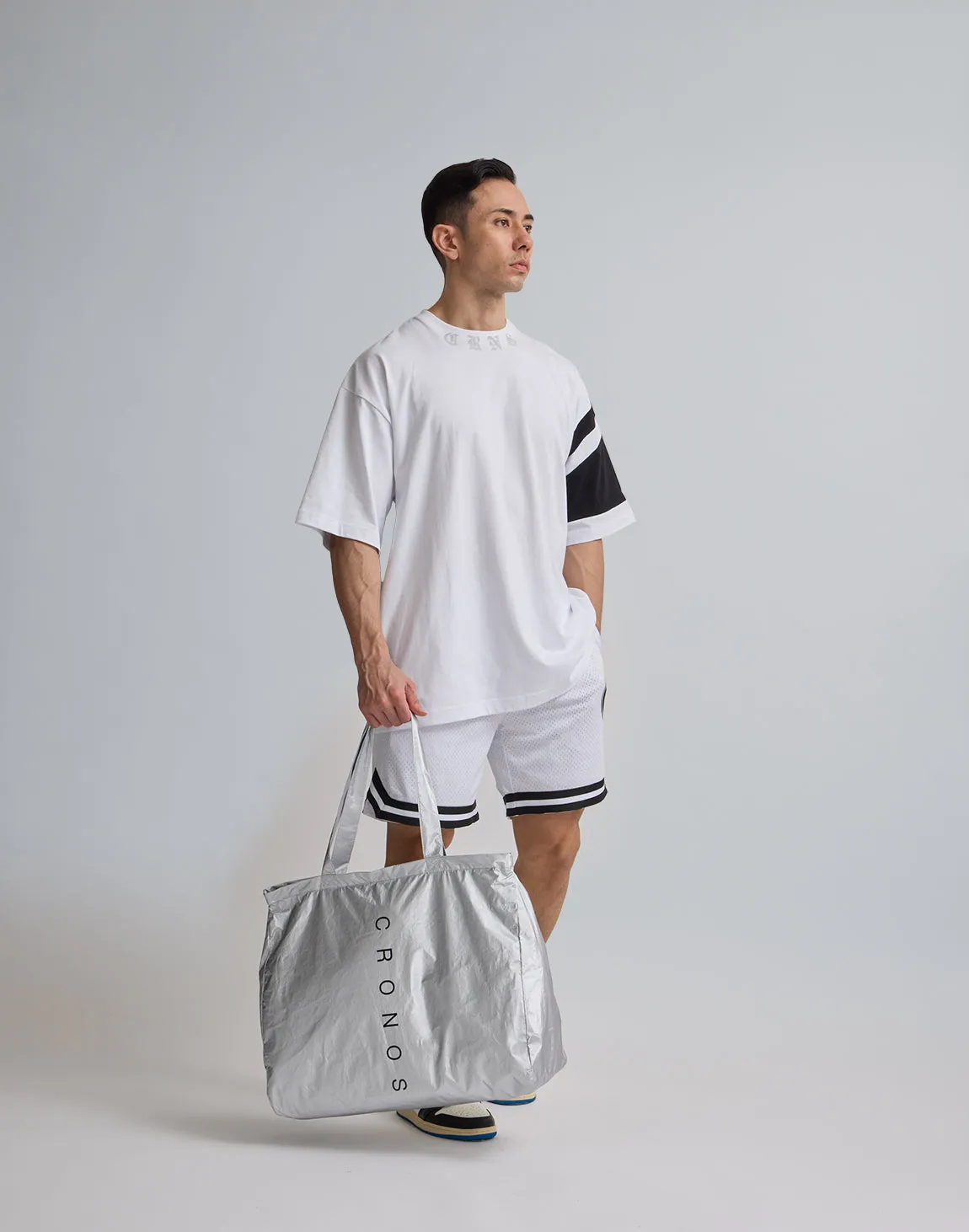 CRONOS PACKABLE TOTE BAG【SILVER】