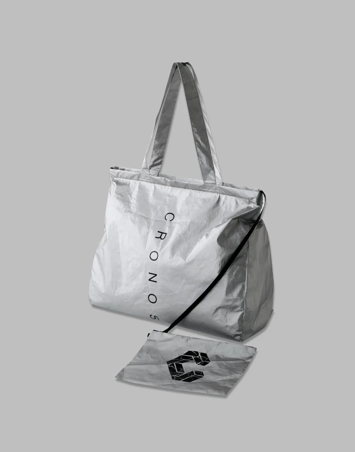 CRONOS PACKABLE TOTE BAG【SILVER】