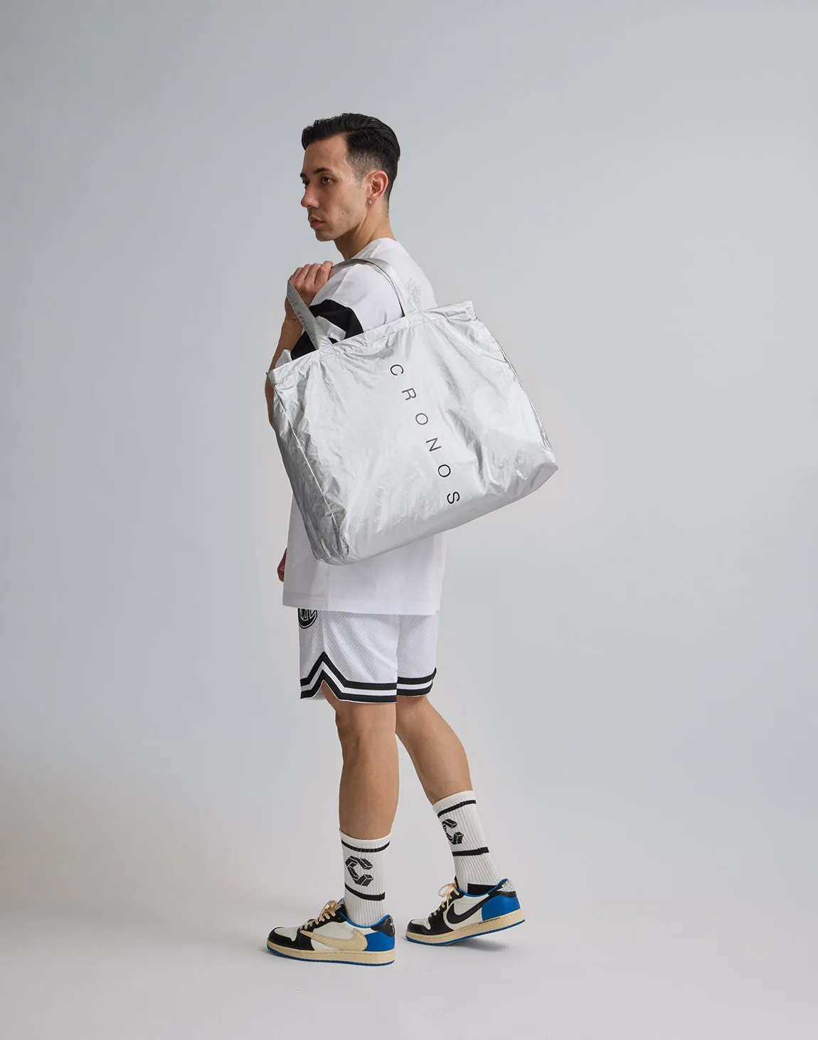CRONOS PACKABLE TOTE BAG【SILVER】