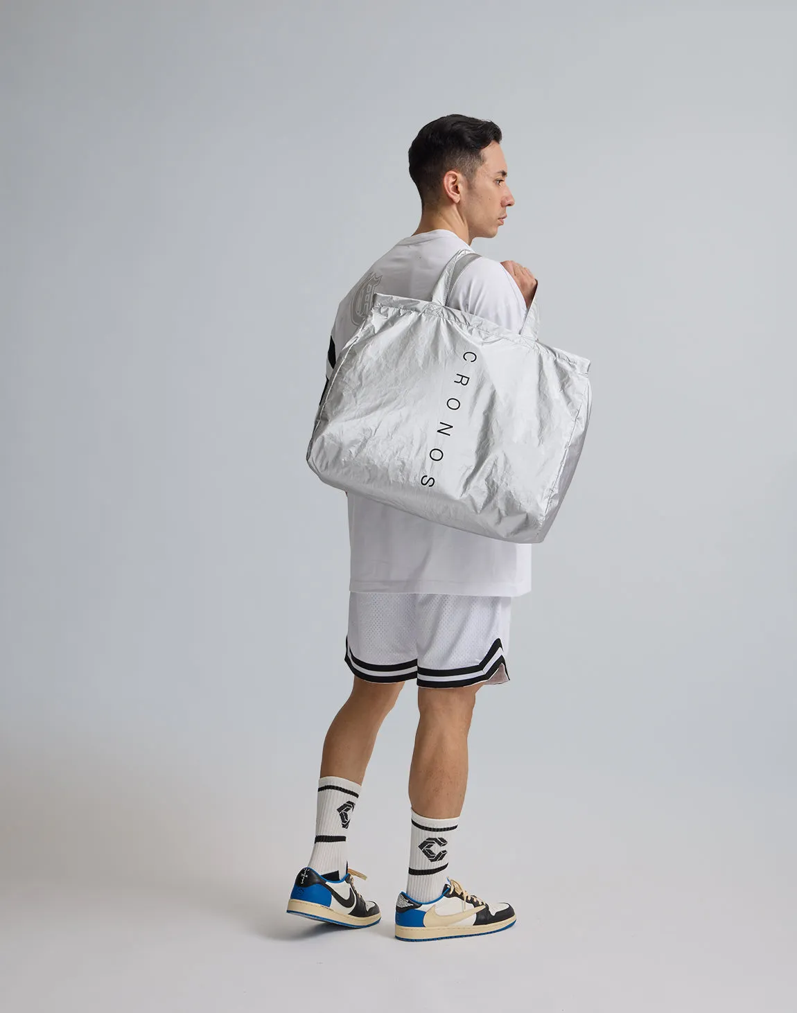 CRONOS PACKABLE TOTE BAG【SILVER】