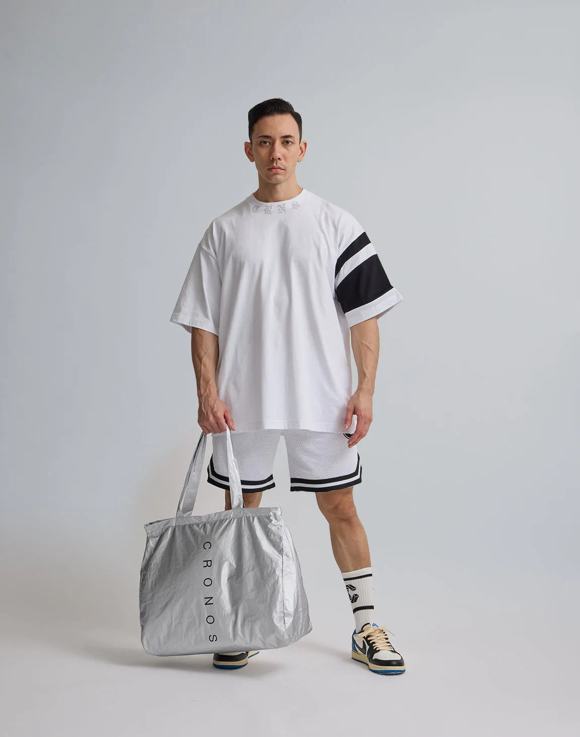 CRONOS PACKABLE TOTE BAG【SILVER】