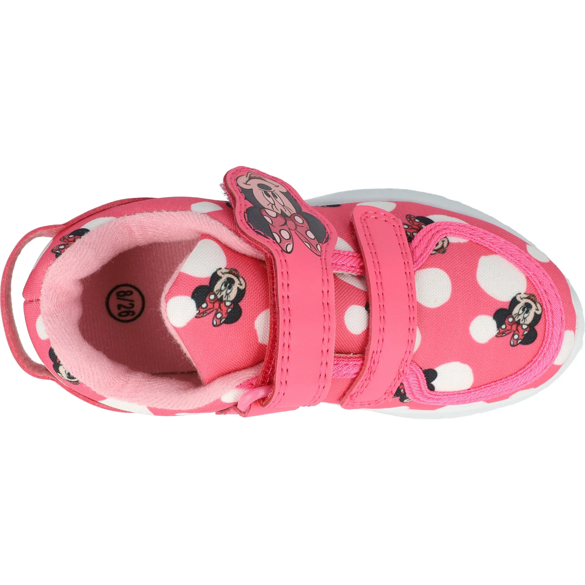 Disney Selene Pink Minnie Mouse Synthetic Trainers