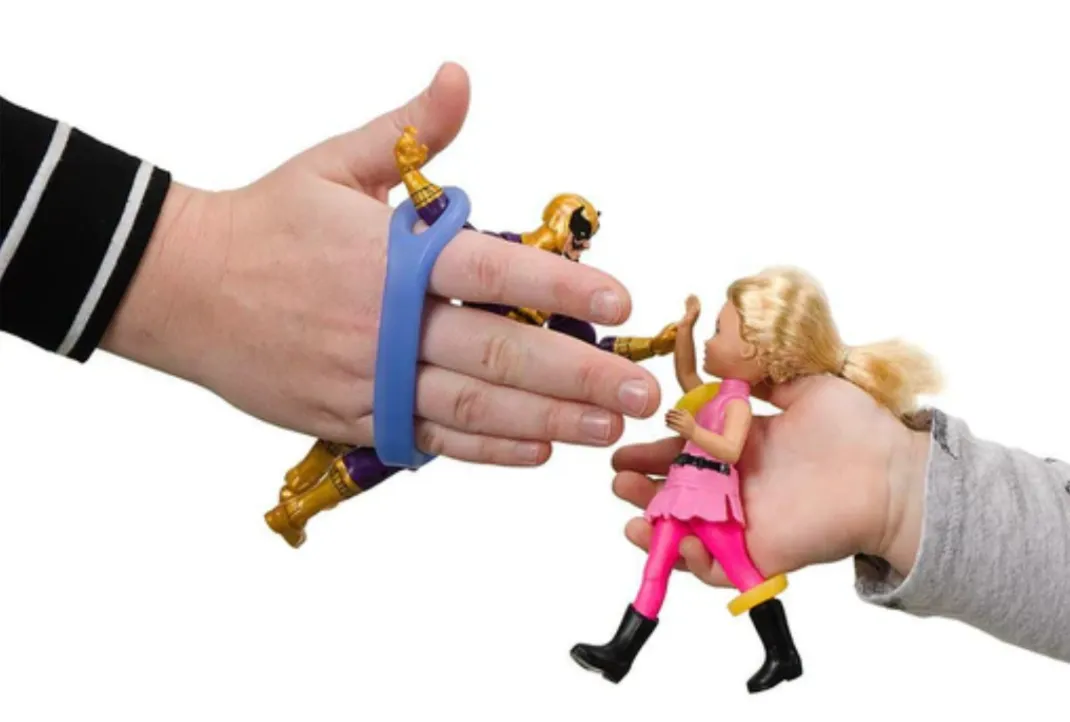 EazyHold Infant to Child 5 Pack - Universal Cuff, Silicone Adaptive Grip Aid