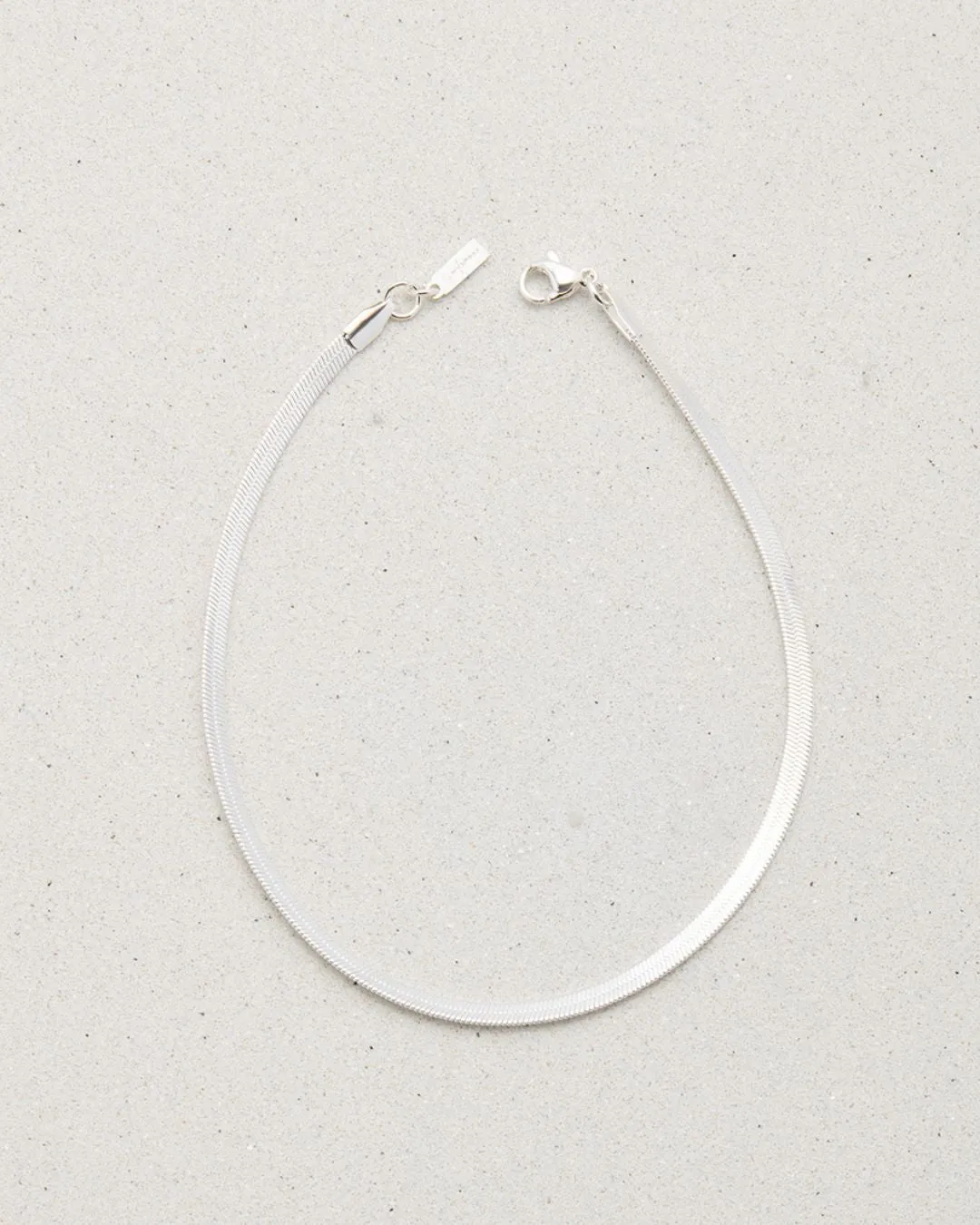 Edie Anklet Silver