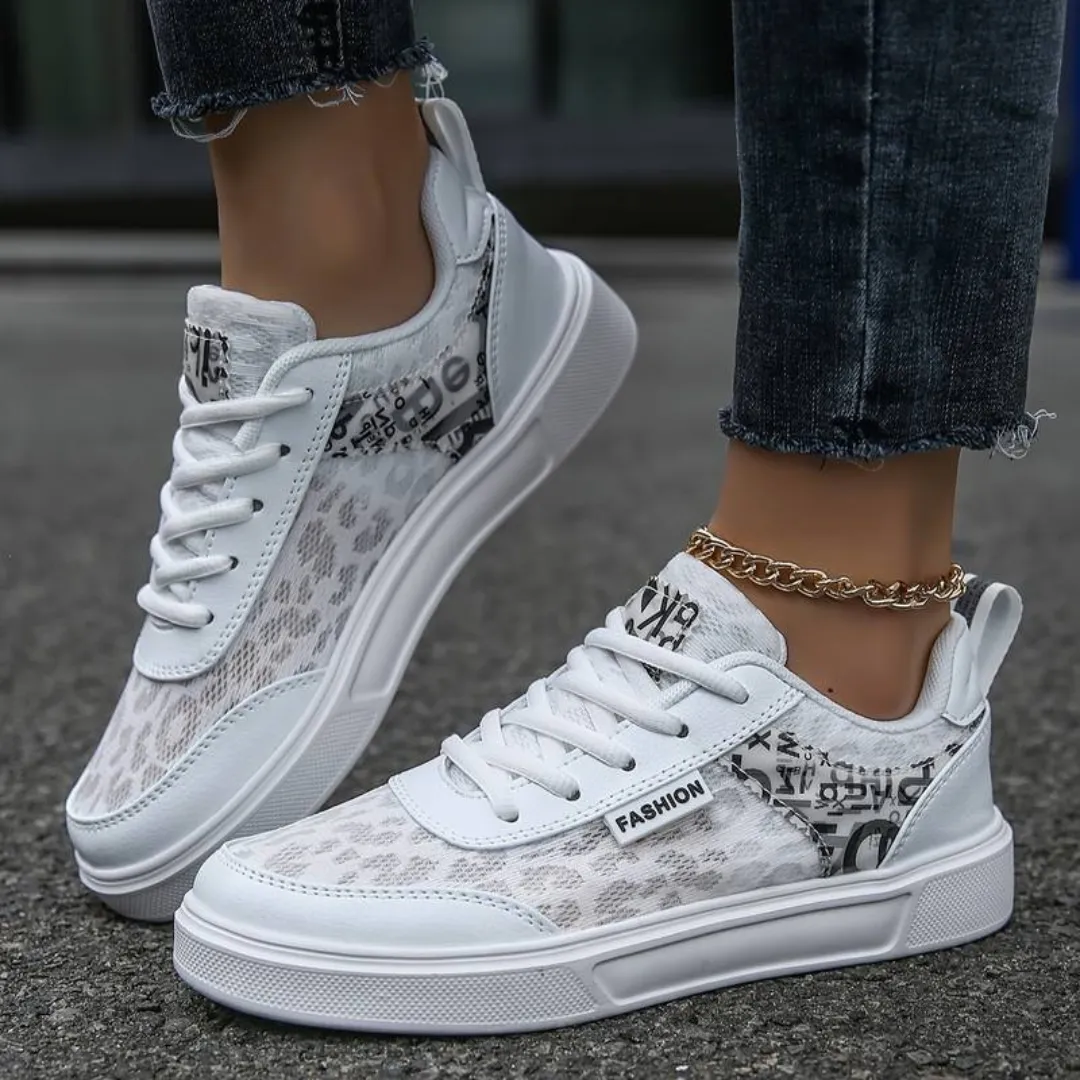 Emma - Ademend Mesh Sneakers voor Dames - Licht en Comfortabel