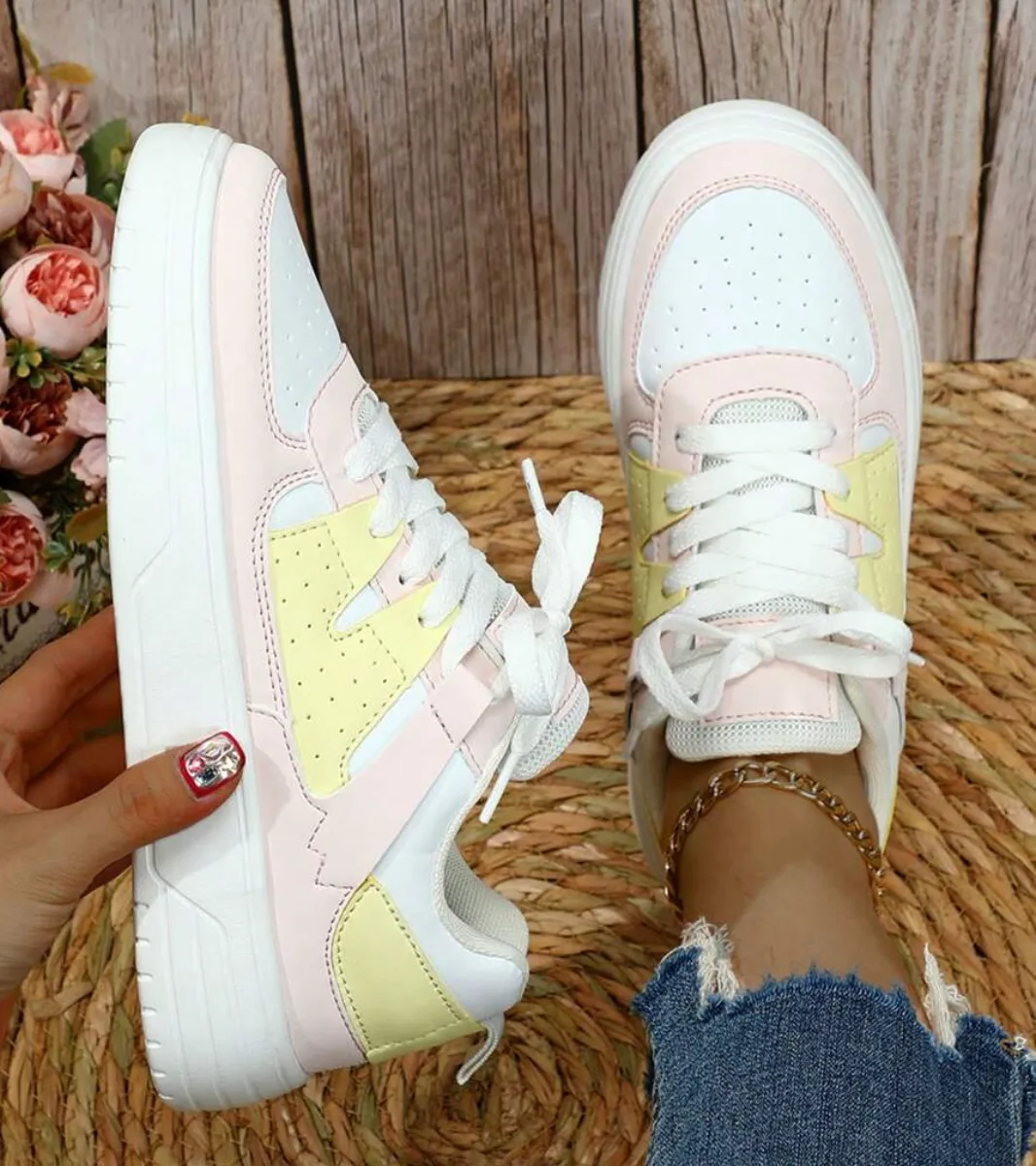Femke - Stijlvolle en Comfortabele Sneakers met Uniek Design