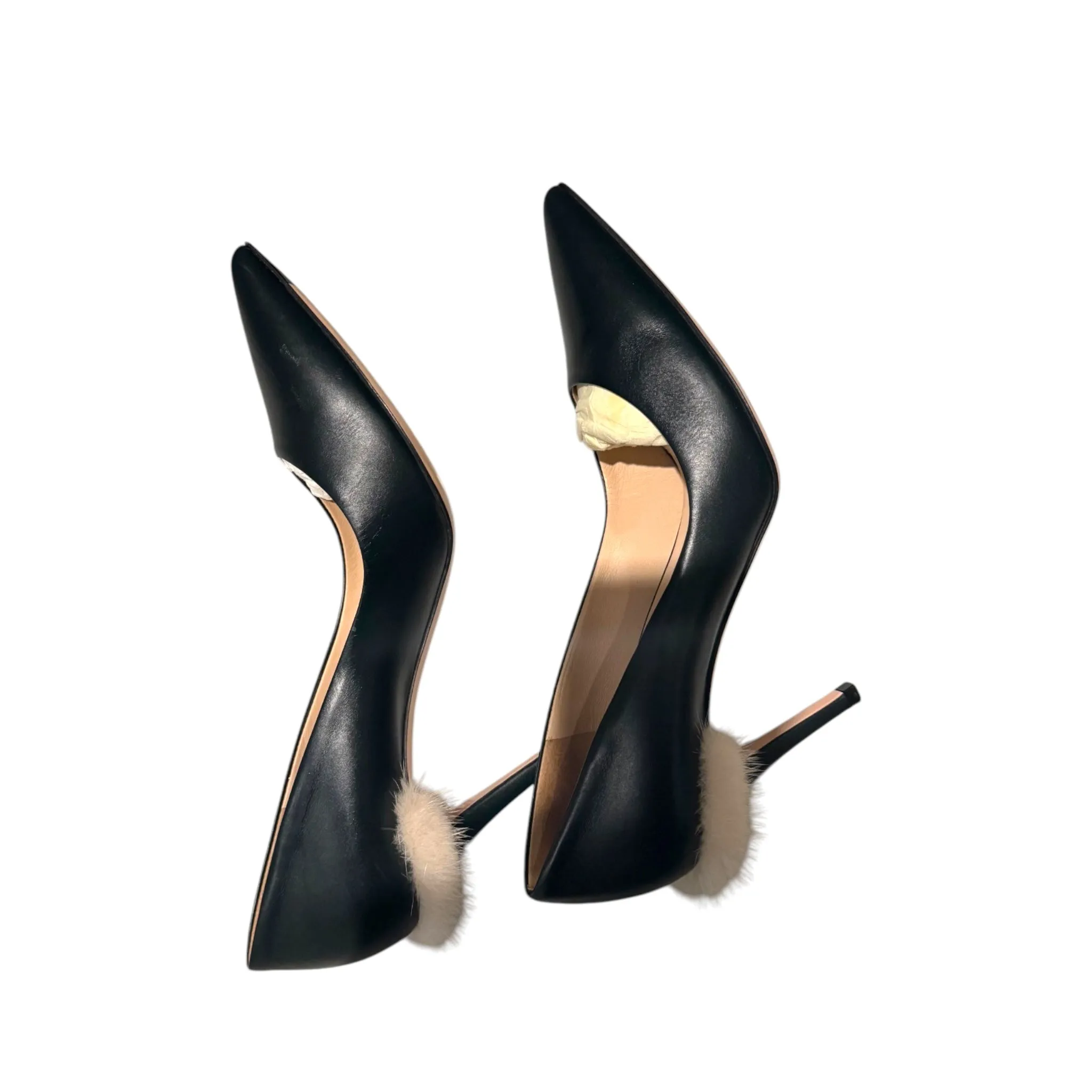 Fendi Pumps With Mink Fur