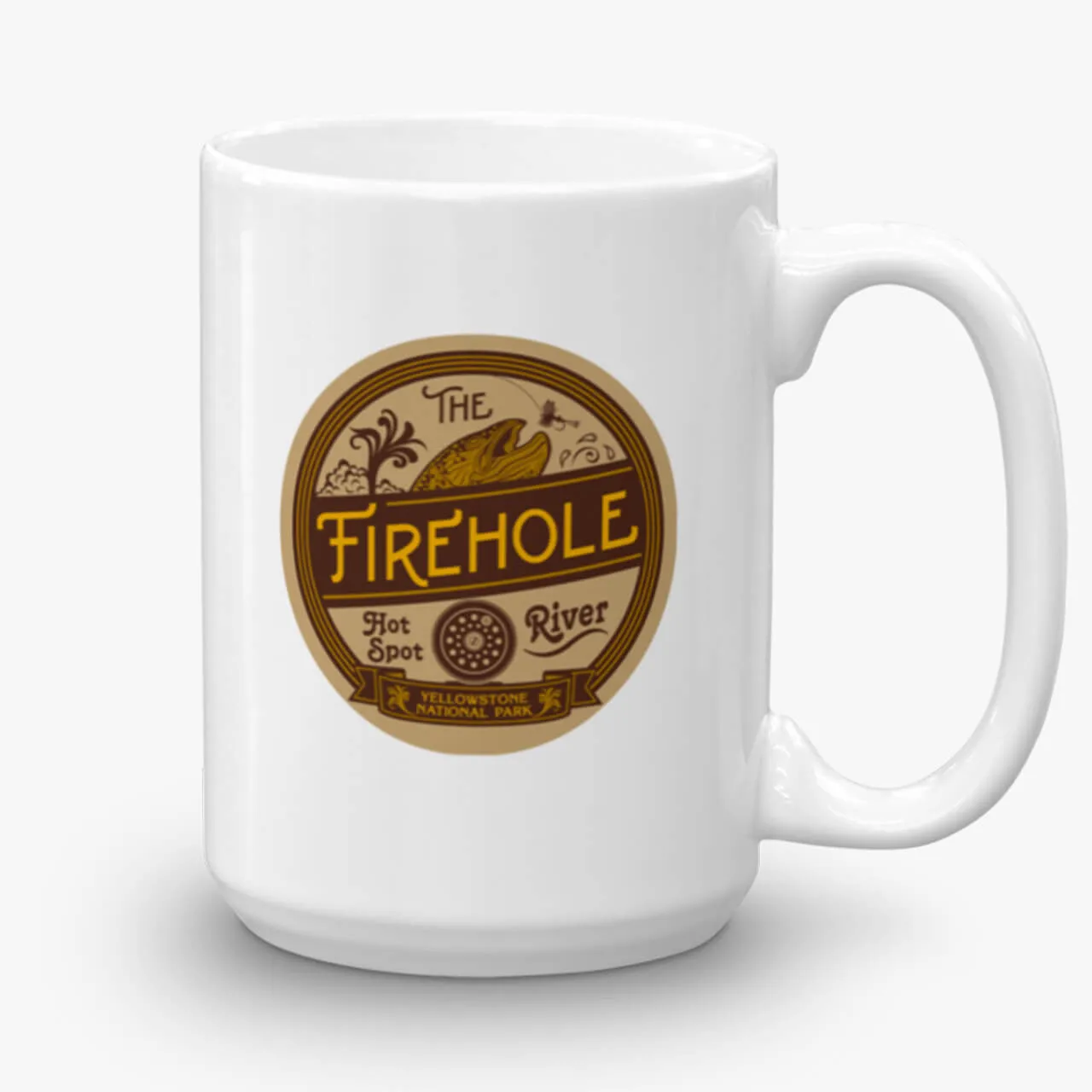 Firehole River, coffee mug
