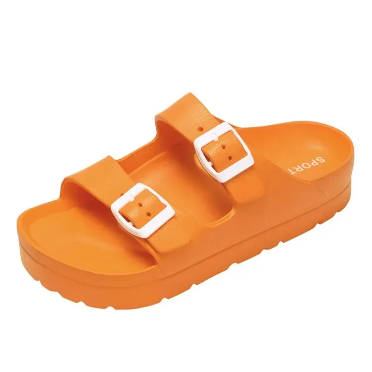 Flat Sandals Women Flat Sandals Women Flip-flops Summer Sandals Outdoor Women Platform Sandals Home Slippers