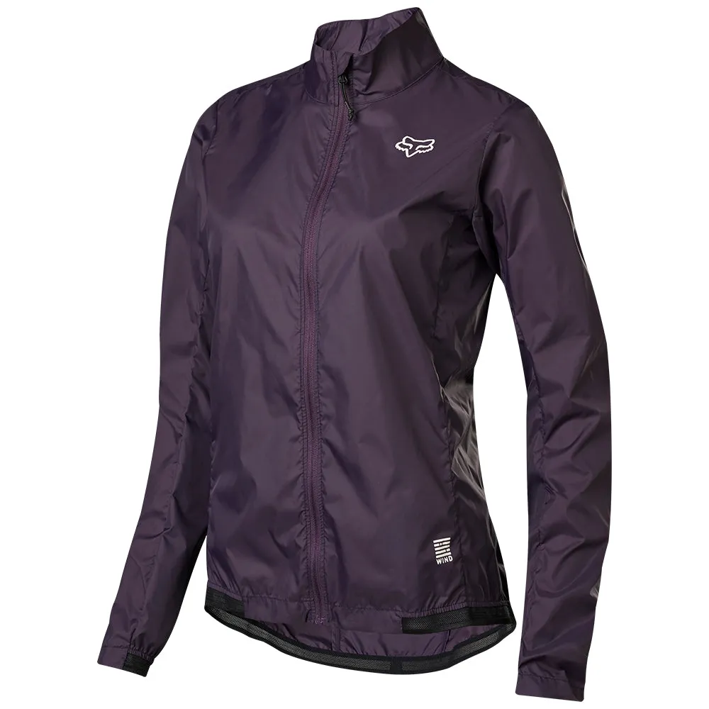Fox Womens Defend Wind Jacket - Dark Purple