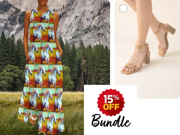 Galloping Horse Dress Bundle