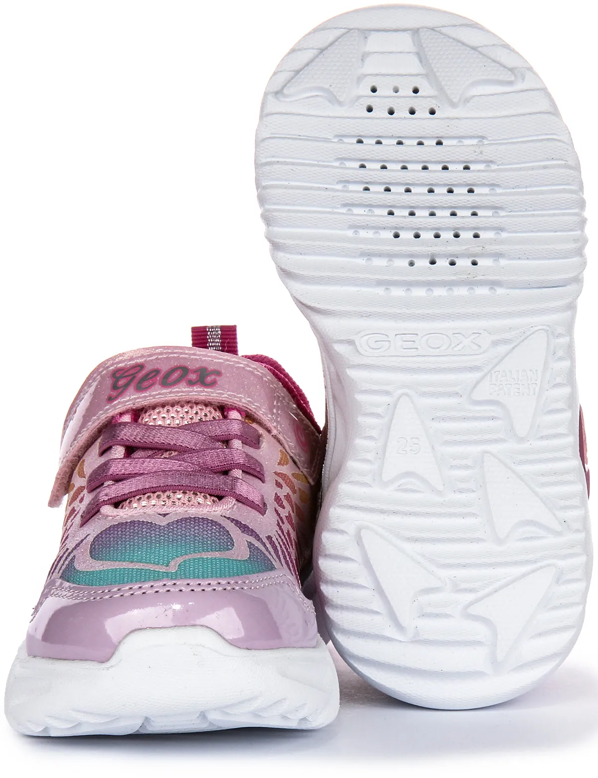 Geox J Assister G. A In Pinkmulti For Kids