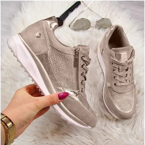Ginevra - Orthopedic Sneakers with Zipper
