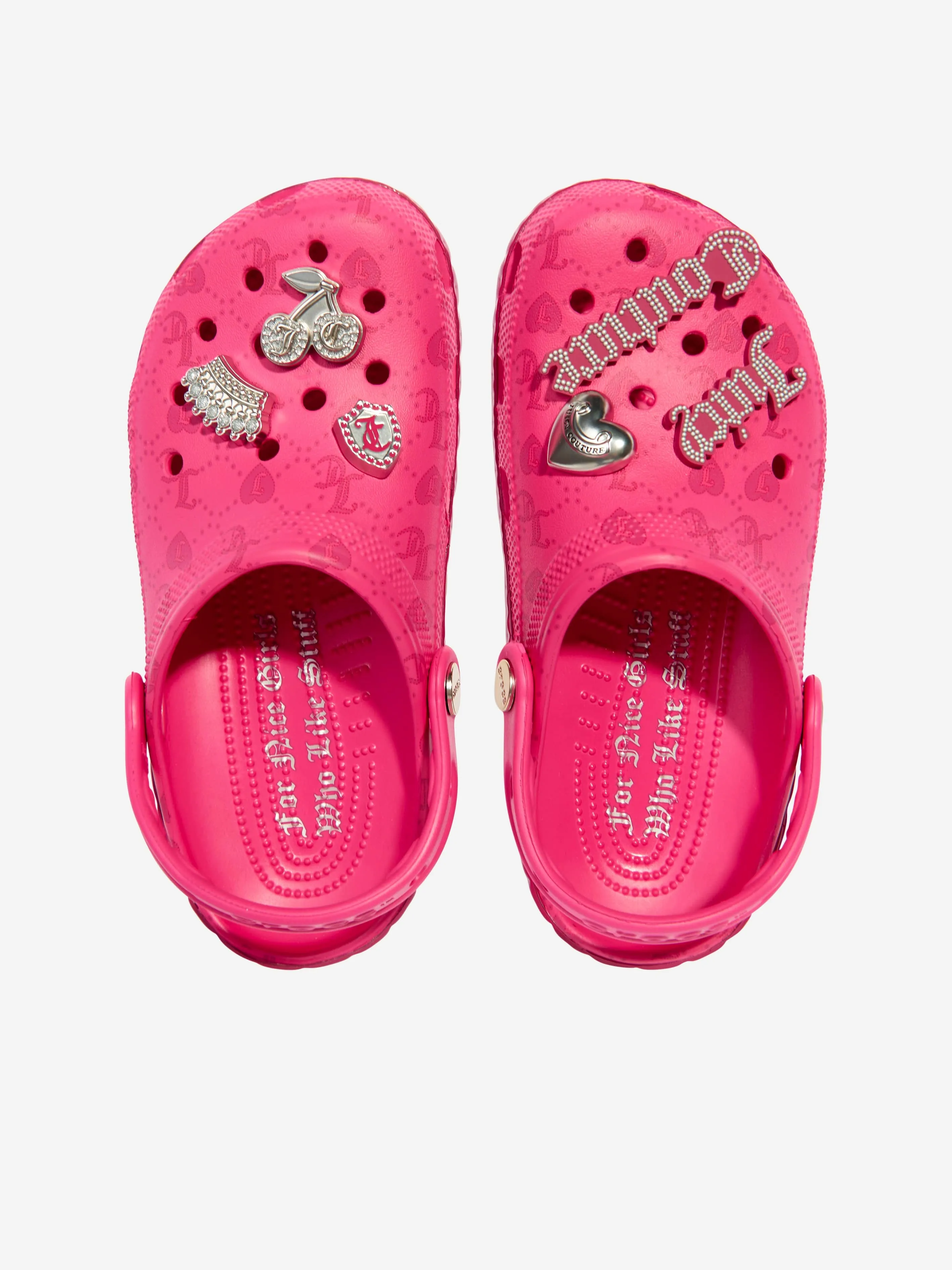 Girls Juicy Couture Classic Clog in Pink