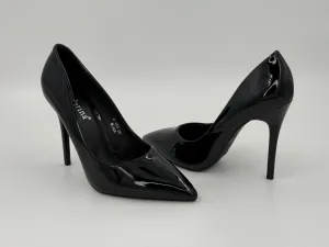 Glossy Black Heels