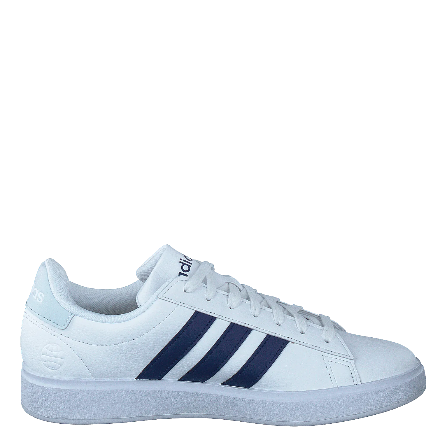 Grand Court Cloudfoam Comfort Shoes Cloud White / Vicblu / Halblu