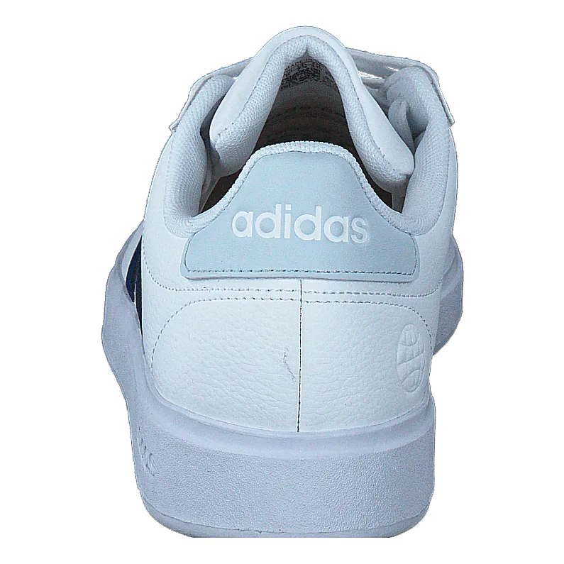 Grand Court Cloudfoam Comfort Shoes Cloud White / Vicblu / Halblu