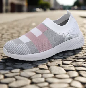 GS Comfort Slide | Orthopedische sok sneaker voor dames met color block detail