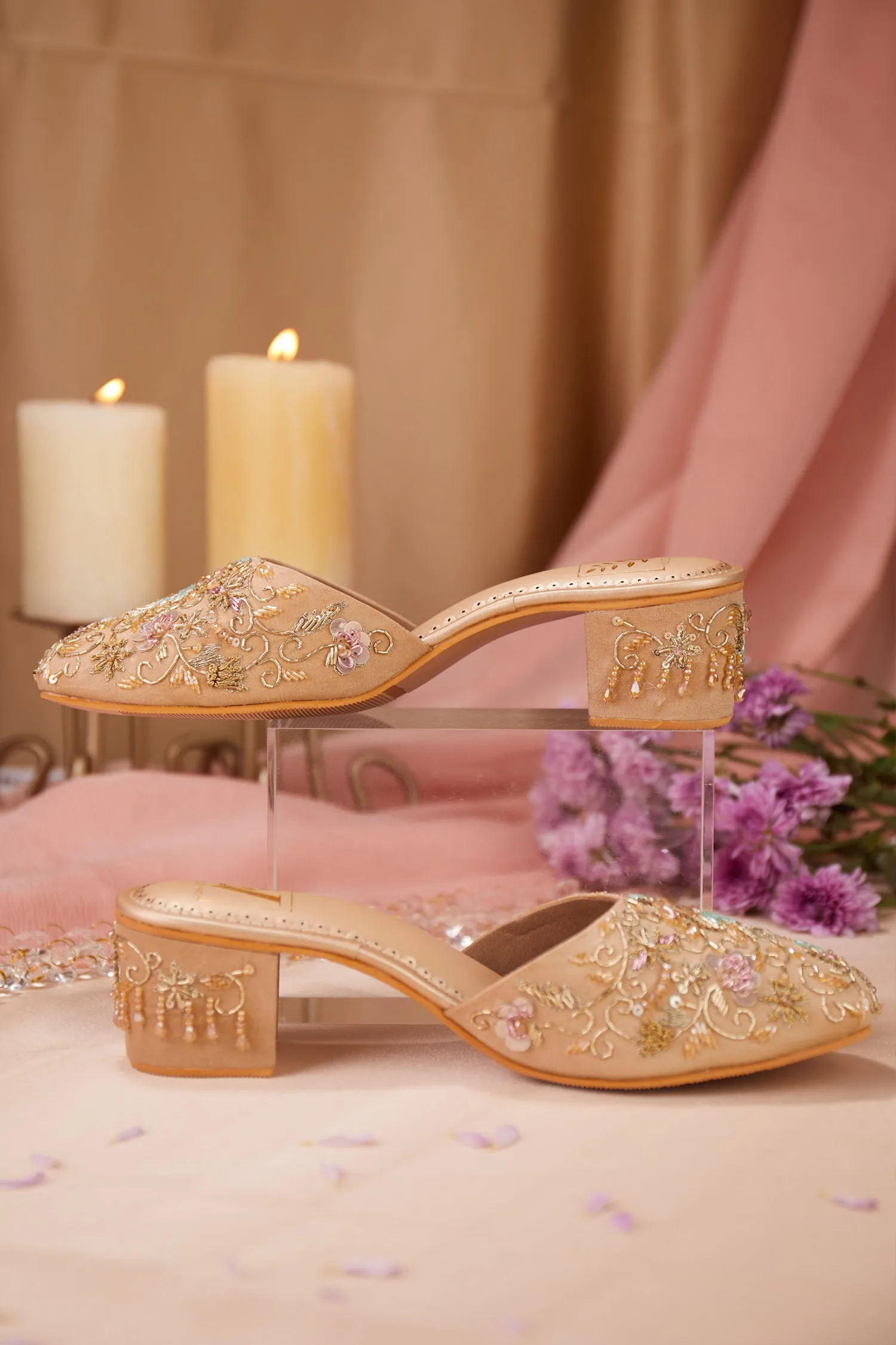 Gulzaar Mule Heels