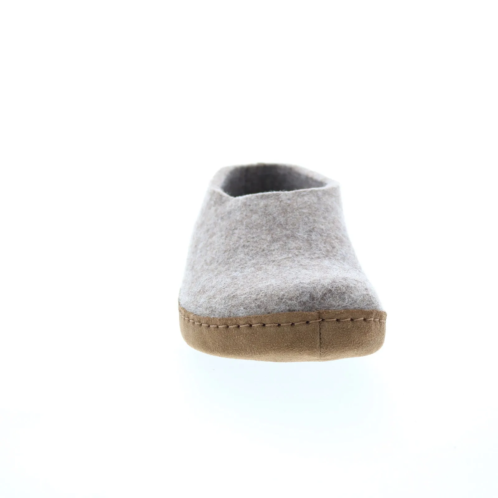Haflinger Emils Slipper 221002-550H Womens Gray Canvas Clogs Slippers Shoes