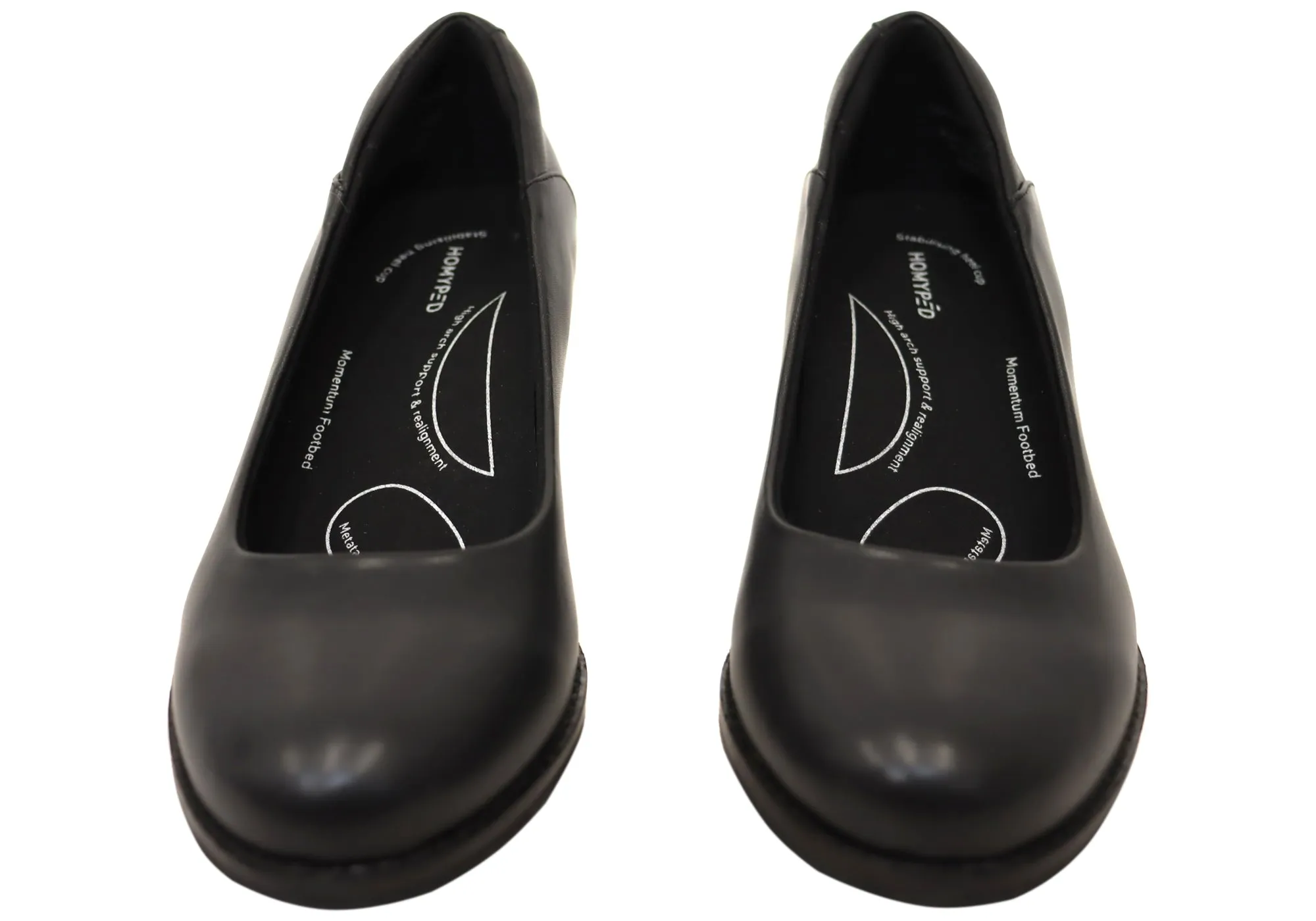 Homyped Niece Court Womens Comfortable Mid Heel Shoes