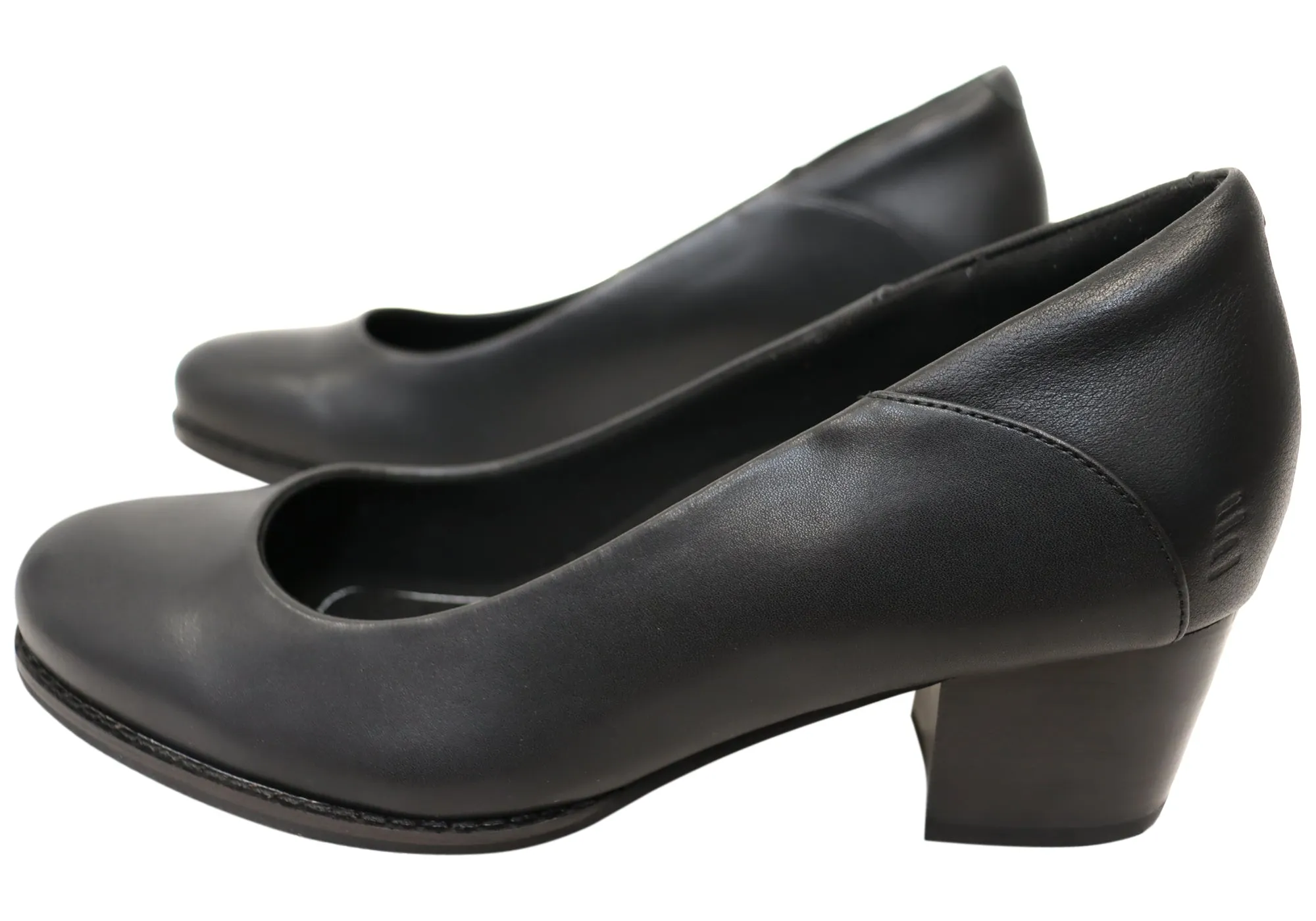 Homyped Niece Court Womens Comfortable Mid Heel Shoes