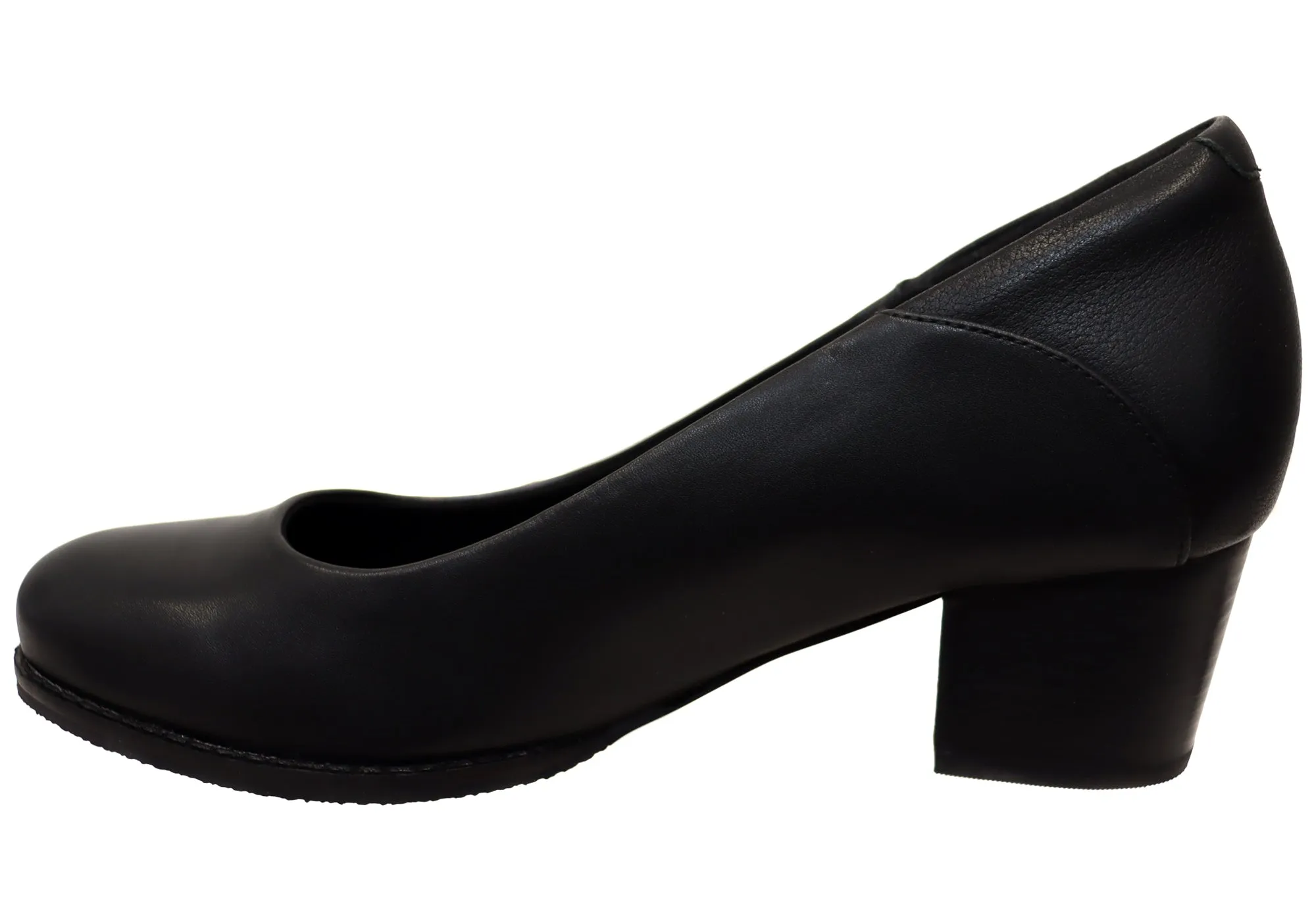 Homyped Niece Court Womens Comfortable Mid Heel Shoes