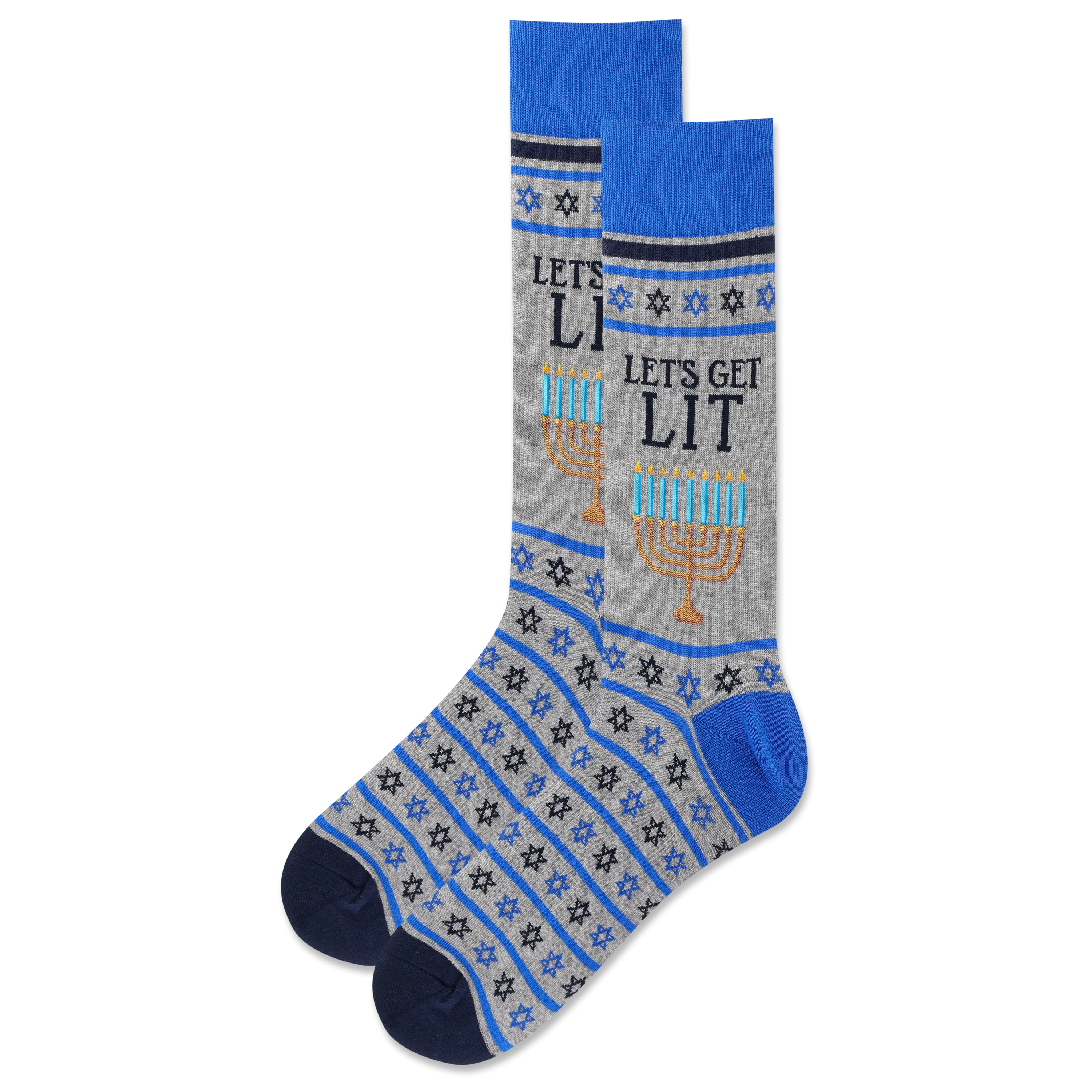 HOTSOX Men's Let Get Lit Crew Sock