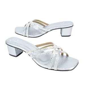 Huda Heels S188H - Silver