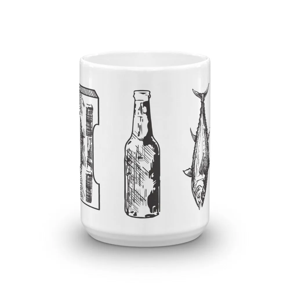 I BEER TUNA MUG