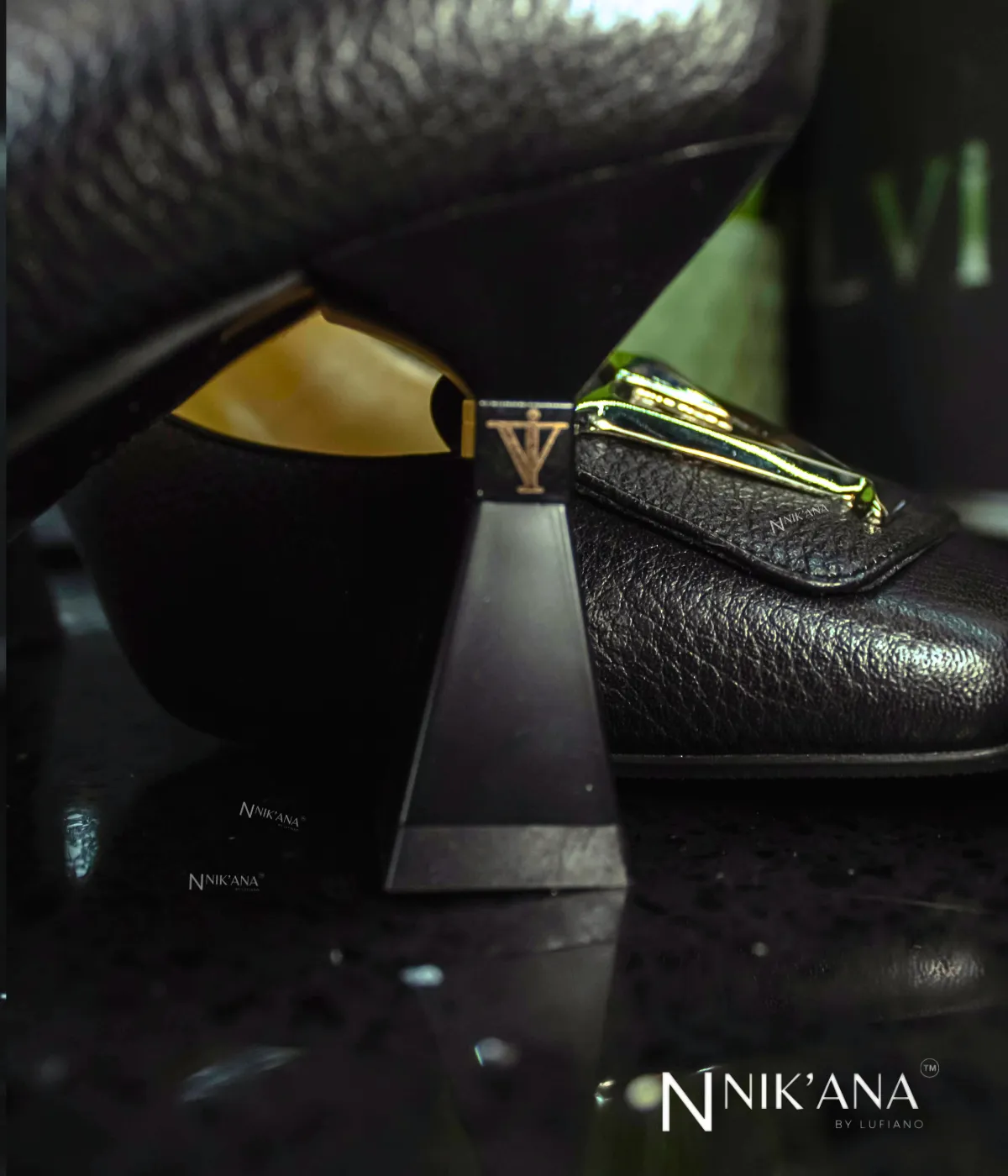 iLVi036-High Heels: Black