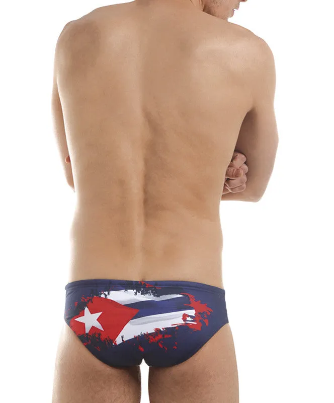 Jaked Men's Brief CUBA FLAG  JWNUU05022