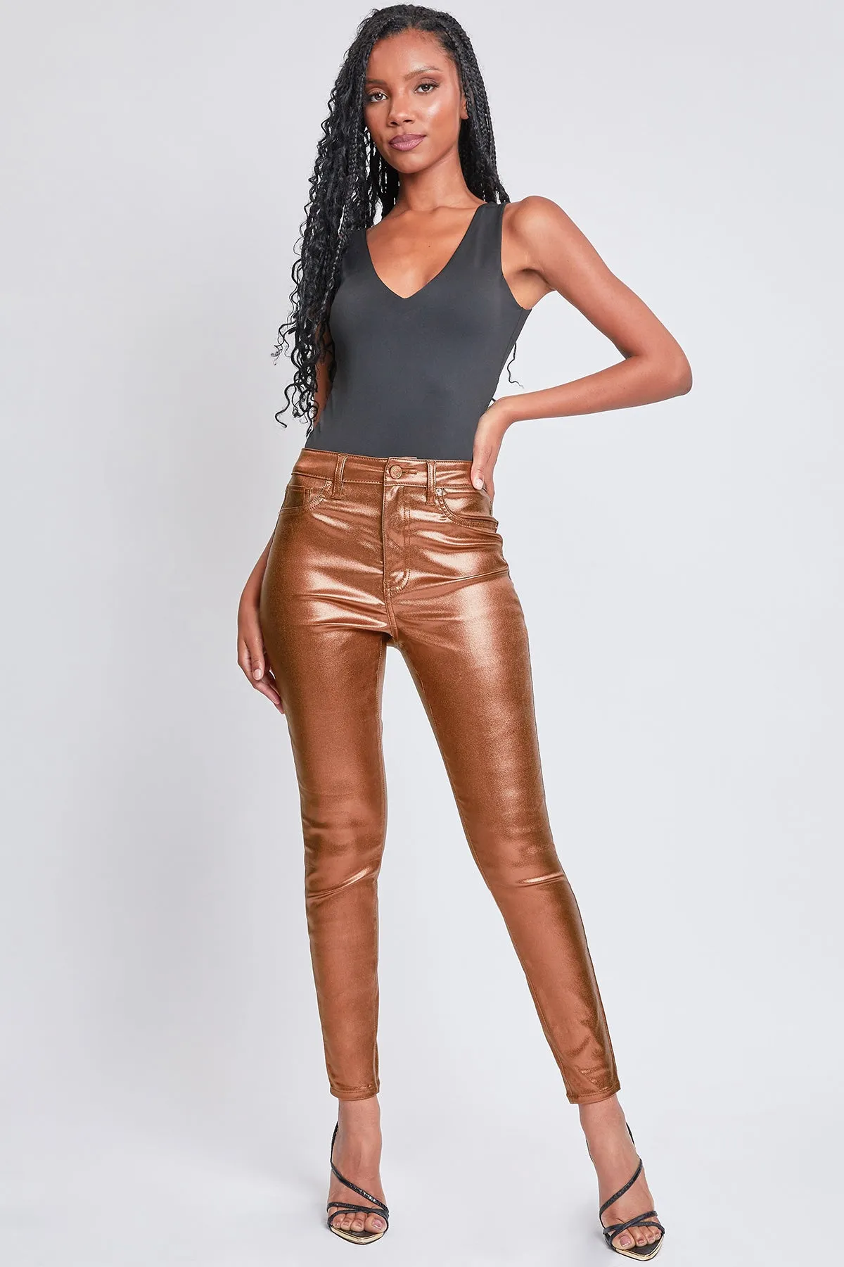Junior High-Rise Hyperstretch Metallic Skinny, Pack of 6