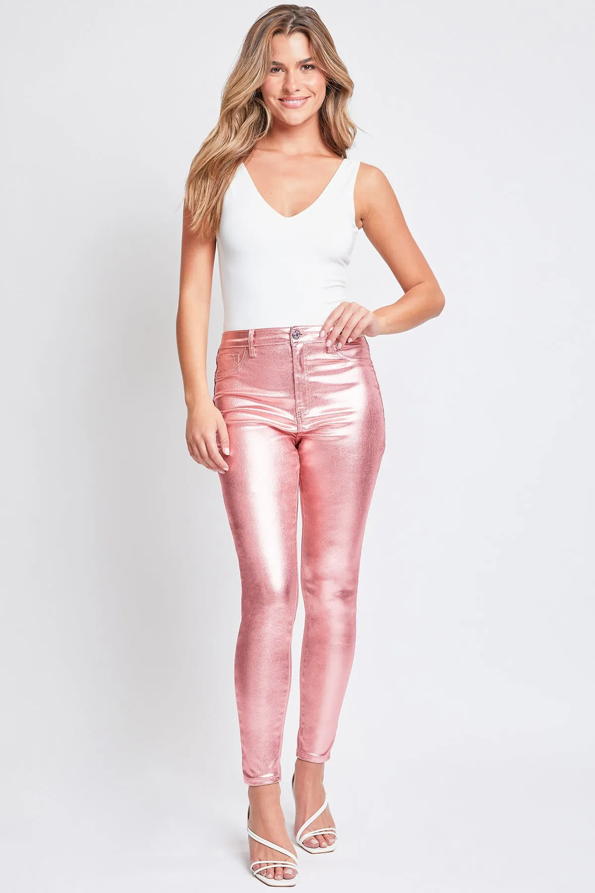 Junior High-Rise Hyperstretch Metallic Skinny, Pack of 6