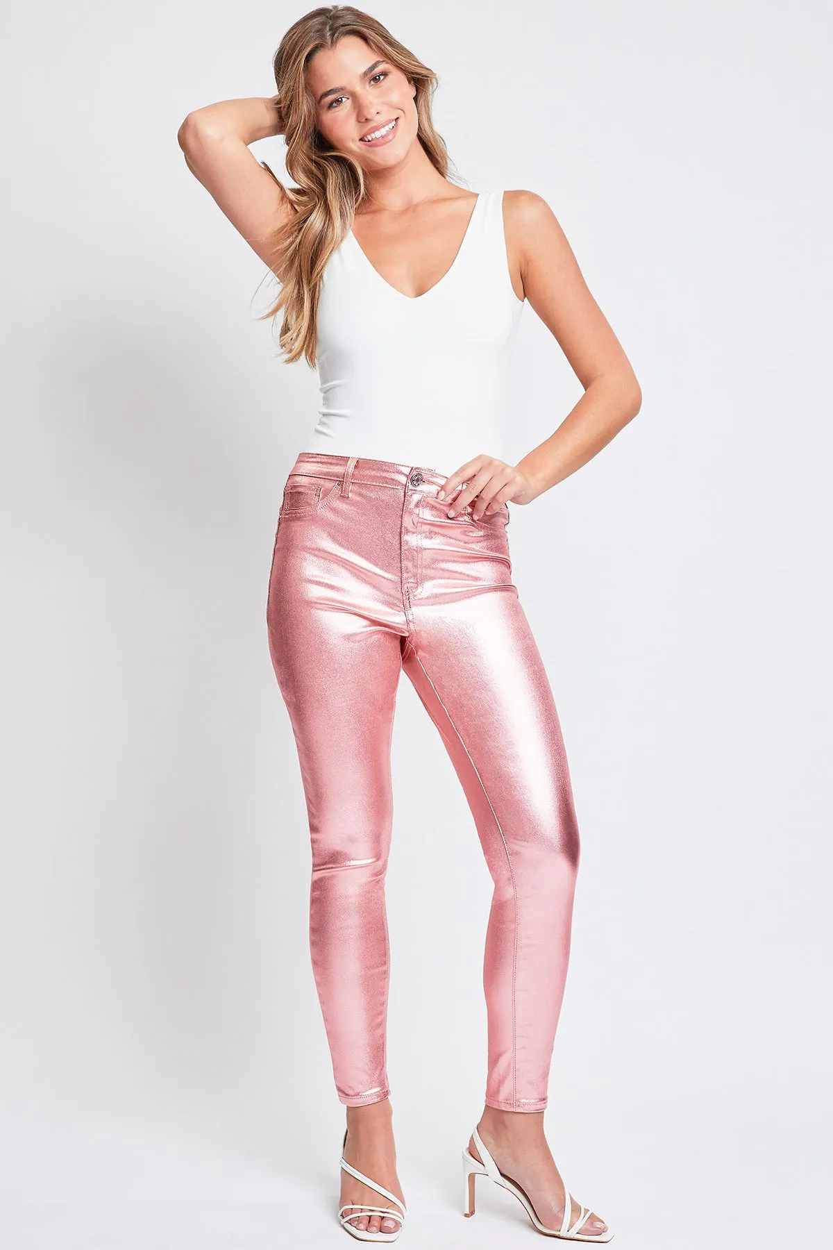 Junior High-Rise Hyperstretch Metallic Skinny, Pack of 6