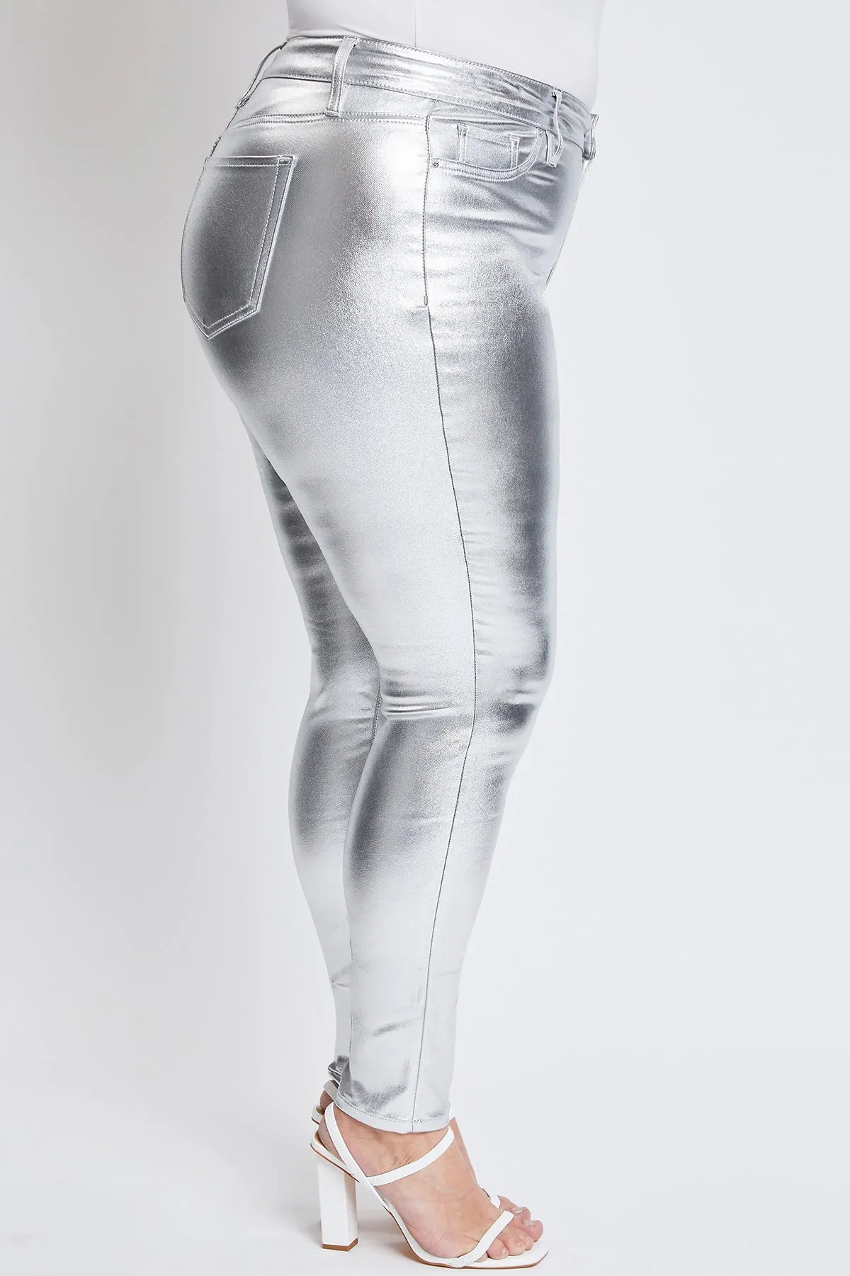 Junior Plus High-Rise Hyperstretch Metallic Skinny, Pack of 6