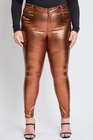 Junior Plus High-Rise Hyperstretch Metallic Skinny, Pack of 6