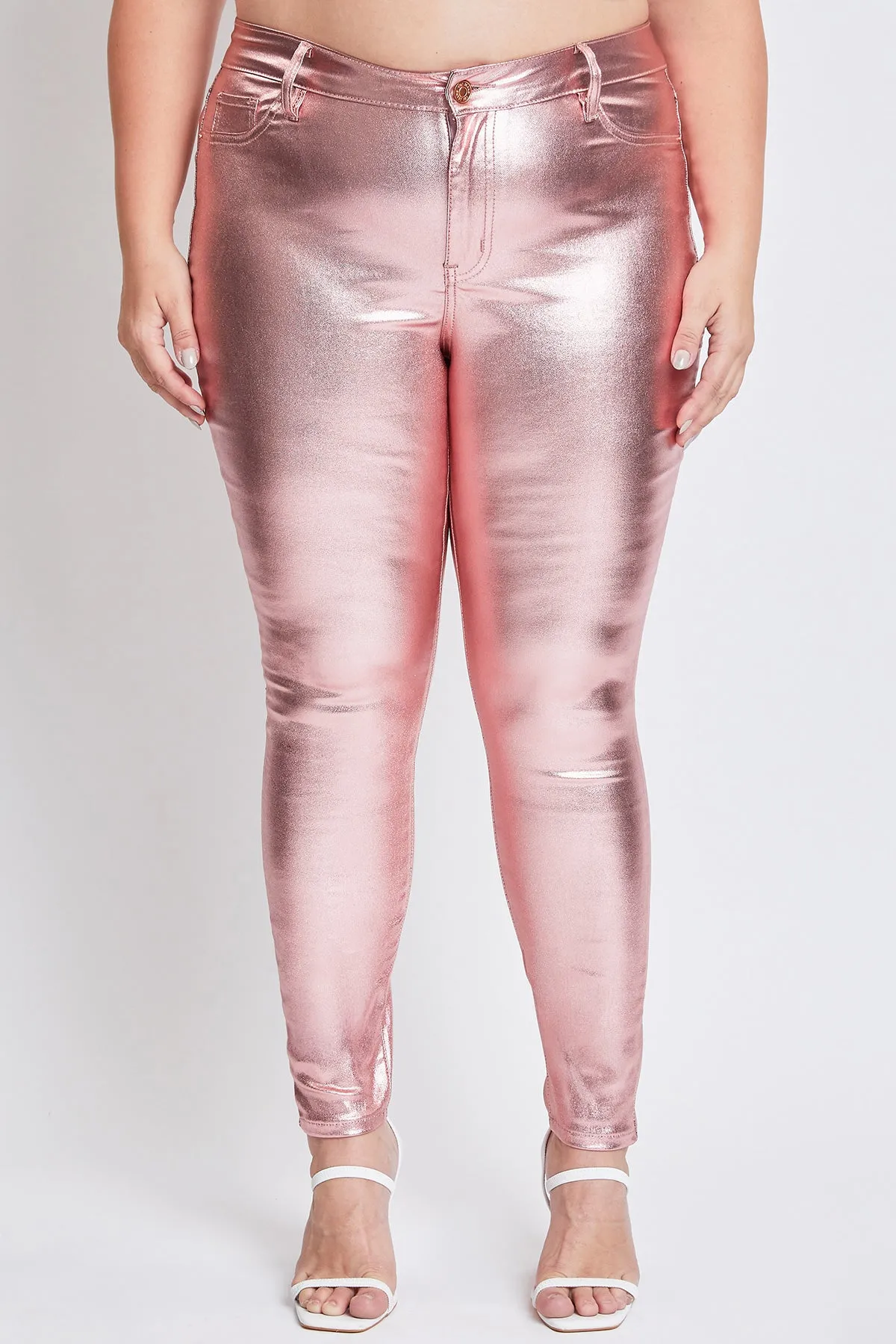 Junior Plus High-Rise Hyperstretch Metallic Skinny, Pack of 6