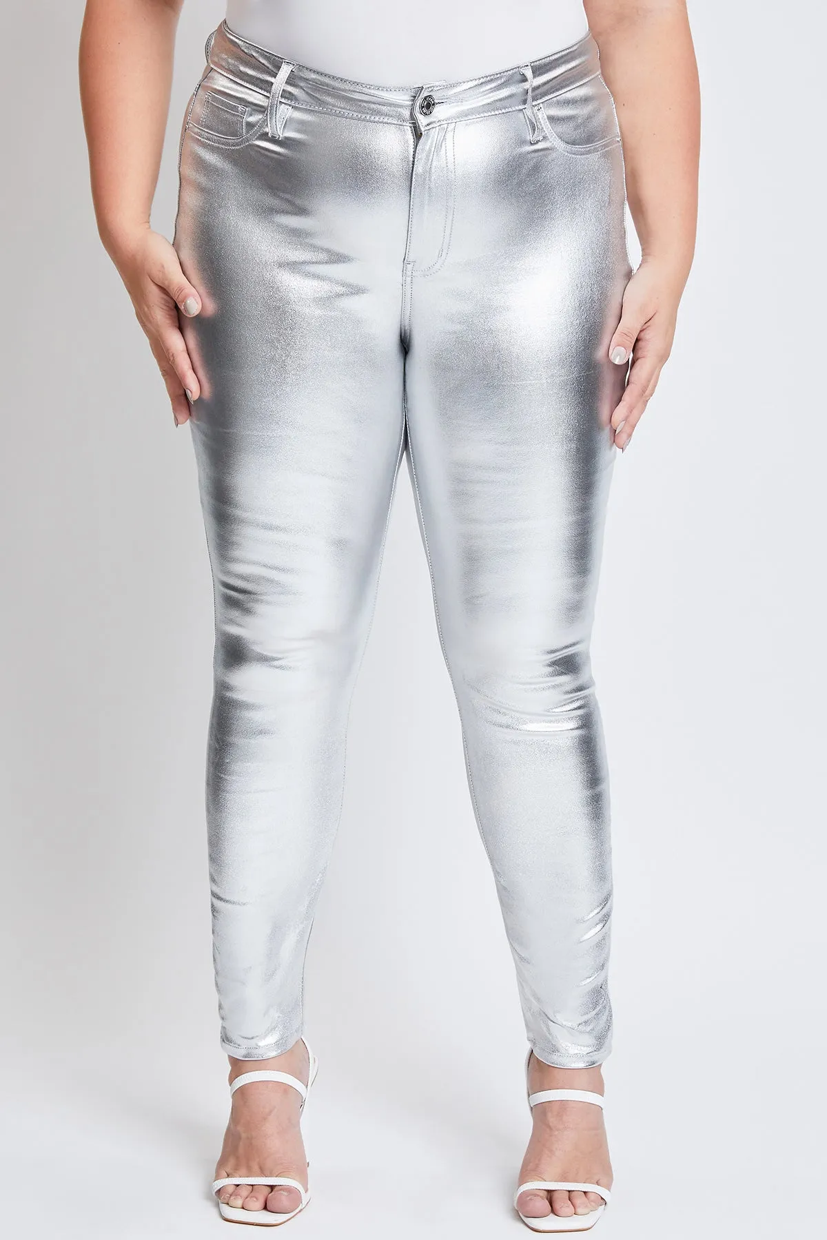 Junior Plus High-Rise Hyperstretch Metallic Skinny, Pack of 6
