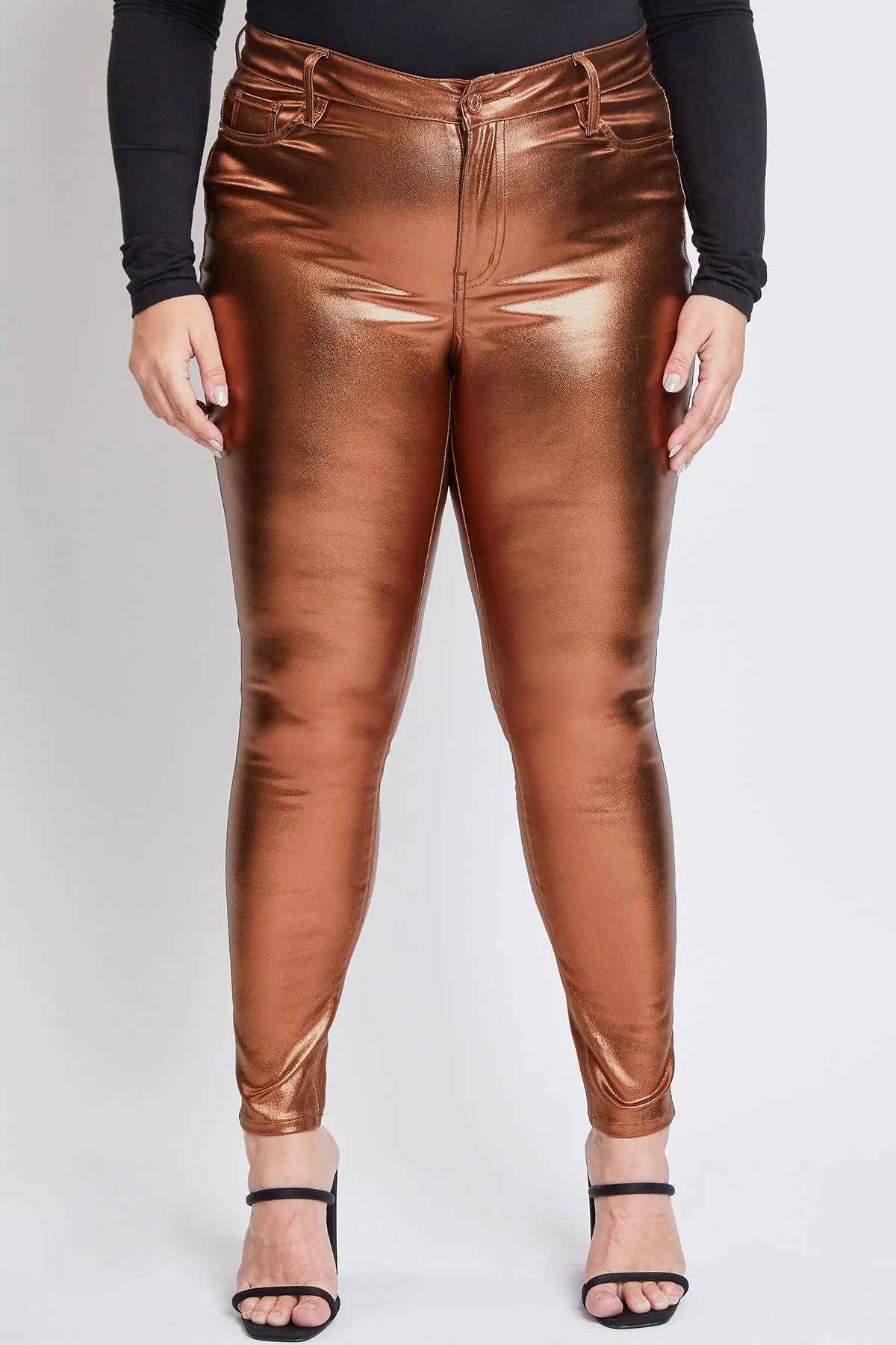Junior Plus High-Rise Hyperstretch Metallic Skinny, Pack of 6