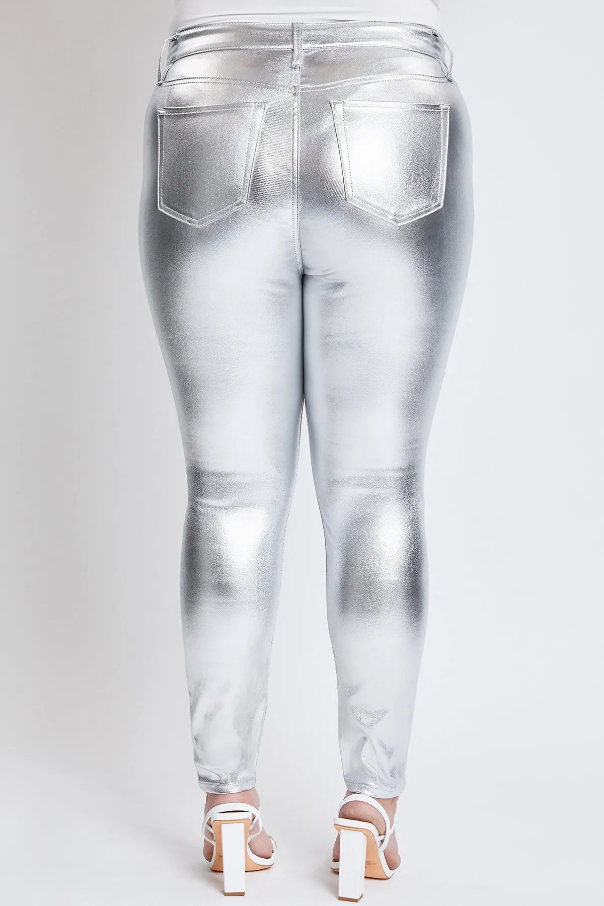 Junior Plus High-Rise Hyperstretch Metallic Skinny, Pack of 6