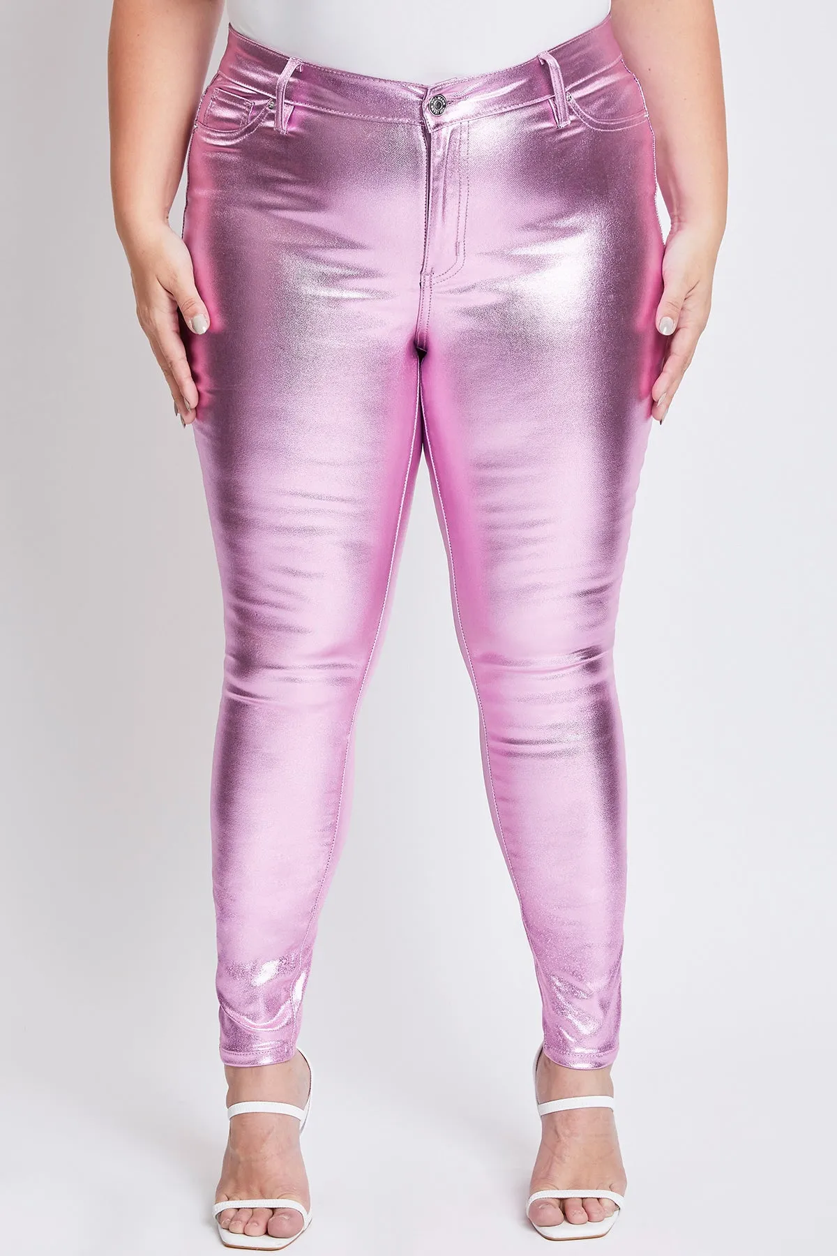 Junior Plus High-Rise Hyperstretch Metallic Skinny, Pack of 6
