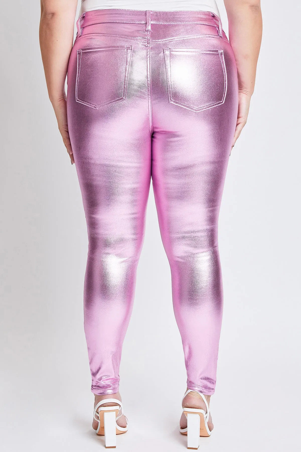Junior Plus High-Rise Hyperstretch Metallic Skinny, Pack of 6