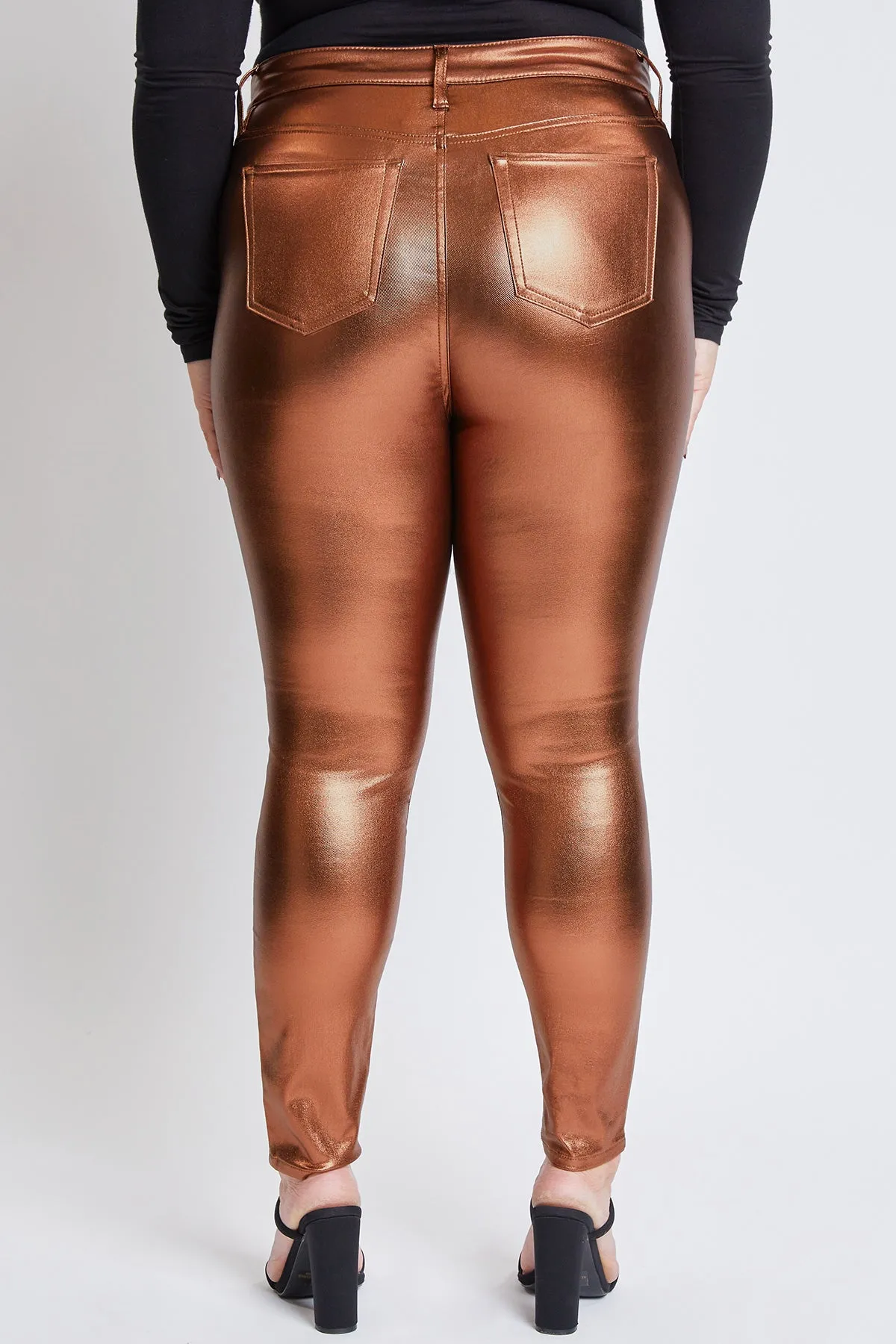 Junior Plus High-Rise Hyperstretch Metallic Skinny, Pack of 6