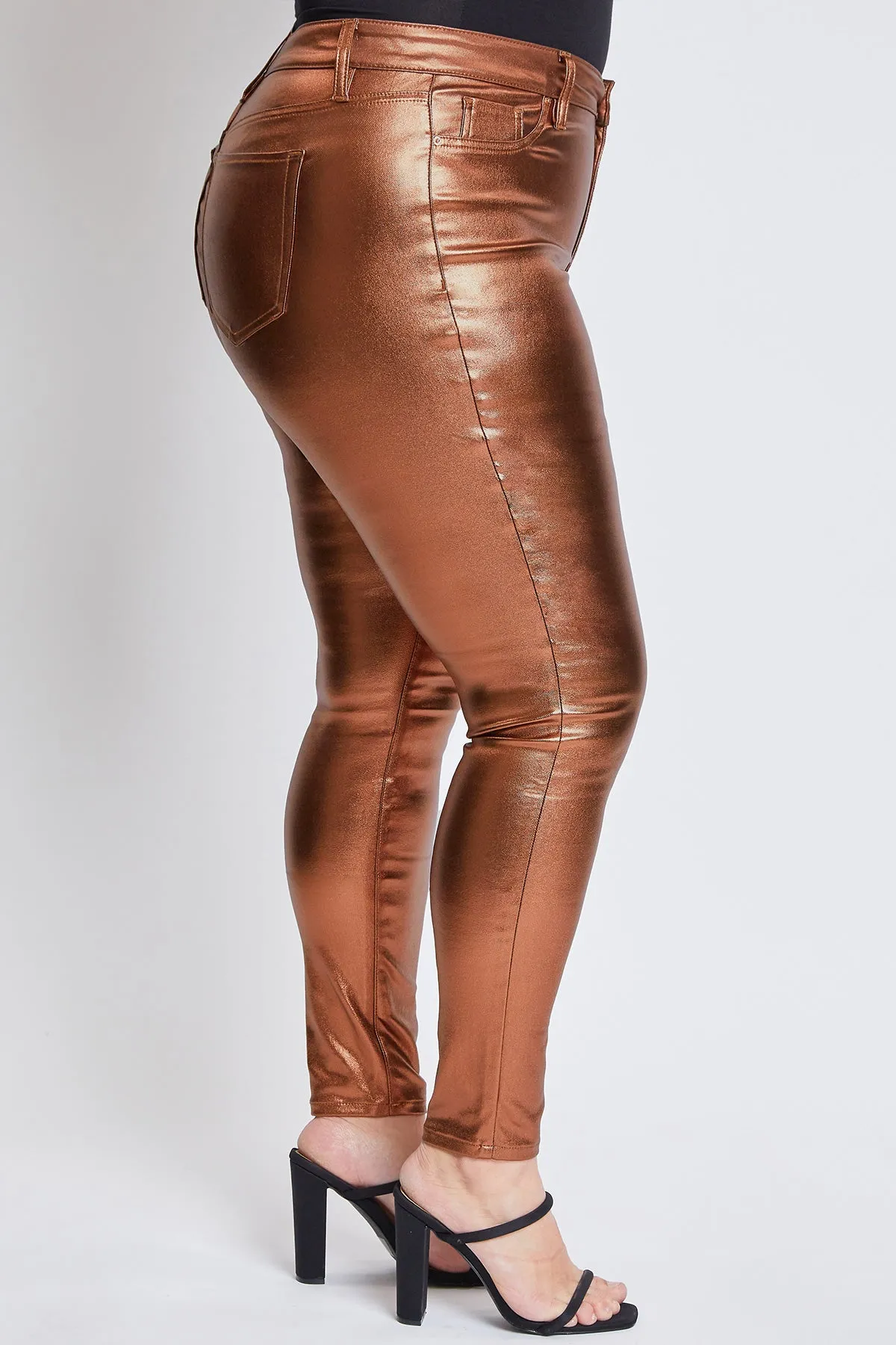 Junior Plus High-Rise Hyperstretch Metallic Skinny, Pack of 6