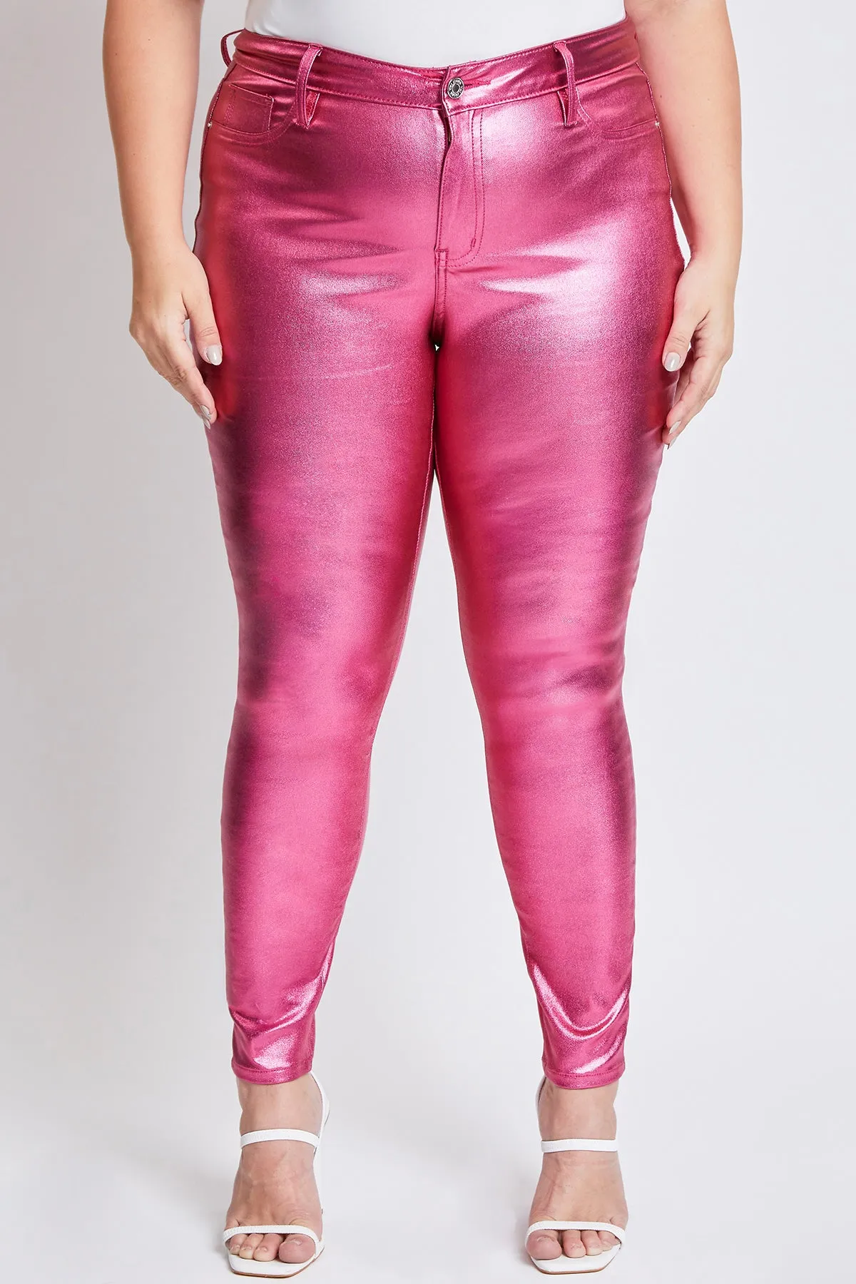 Junior Plus High-Rise Hyperstretch Metallic Skinny, Pack of 6