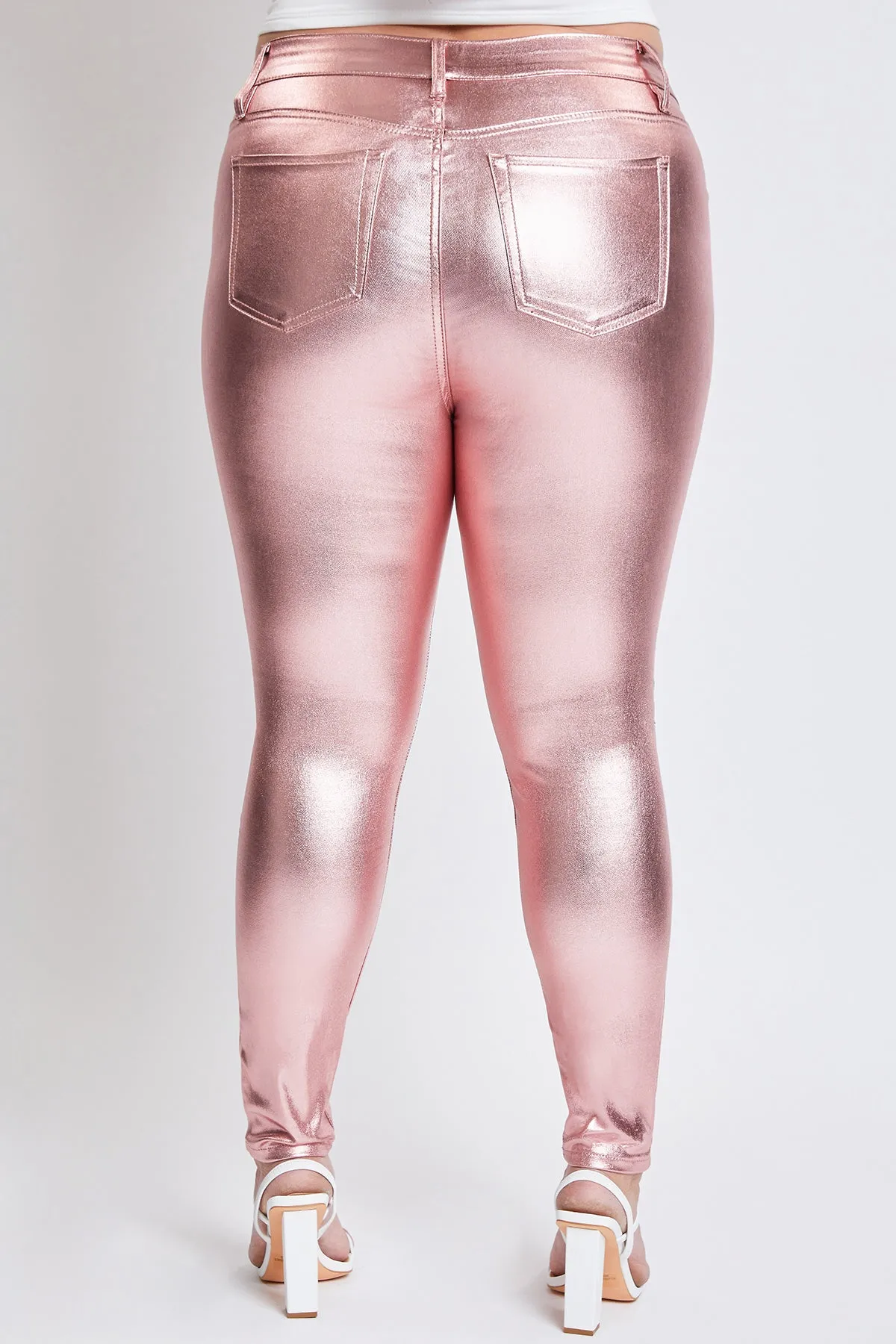 Junior Plus High-Rise Hyperstretch Metallic Skinny, Pack of 6