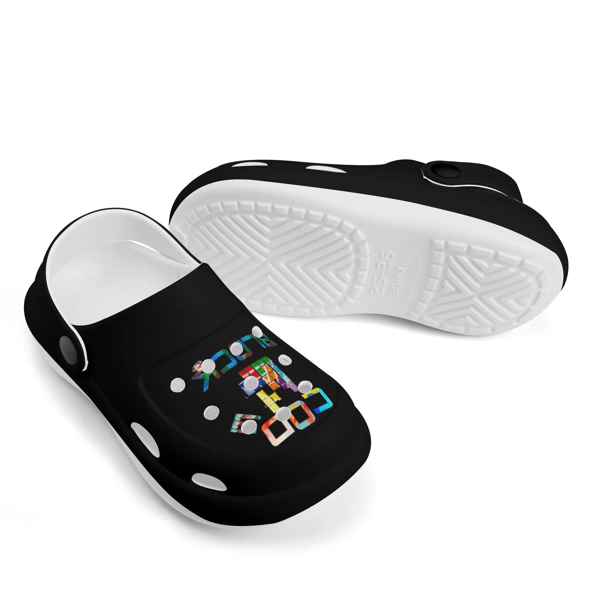 Kid's All Over Printing Classic Clogs