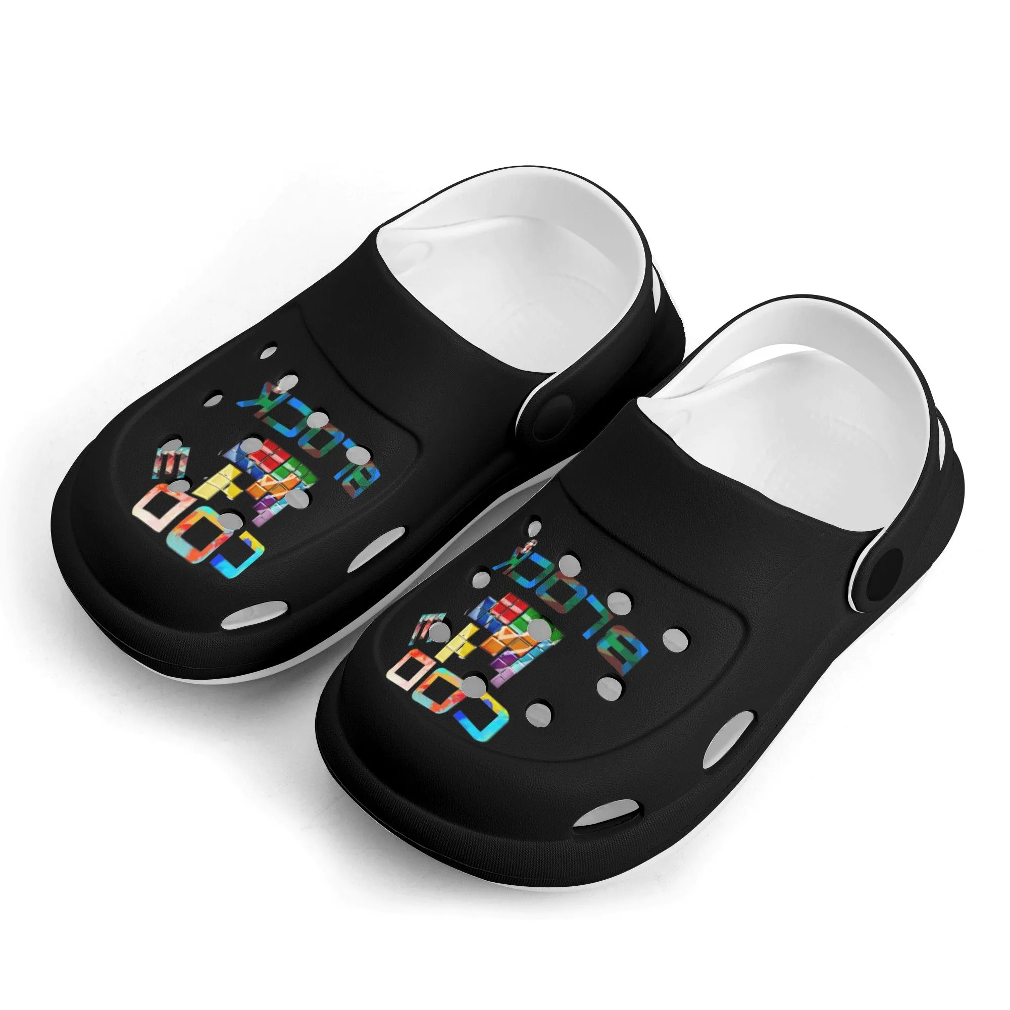 Kid's All Over Printing Classic Clogs